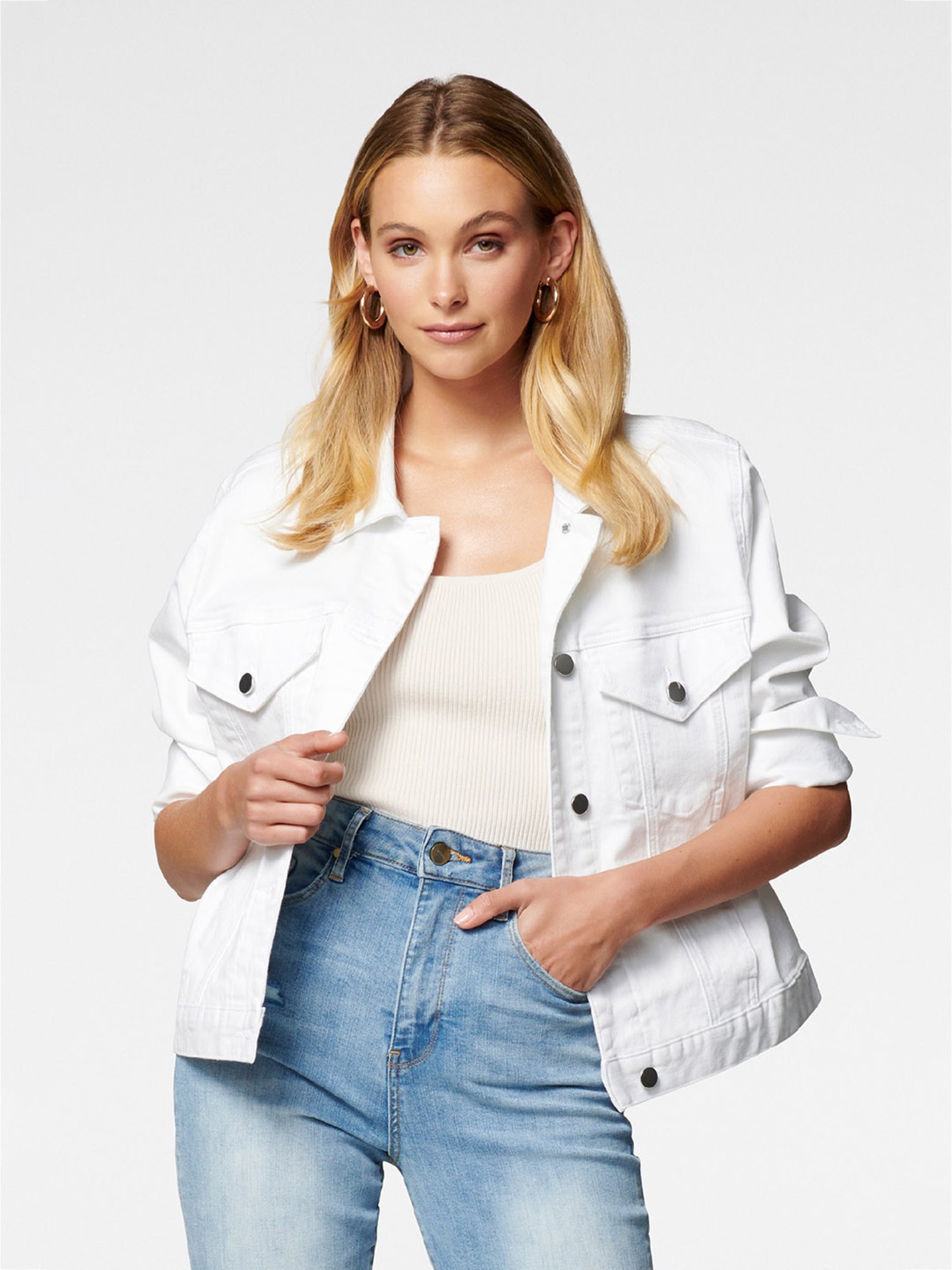 forever new denim jacket