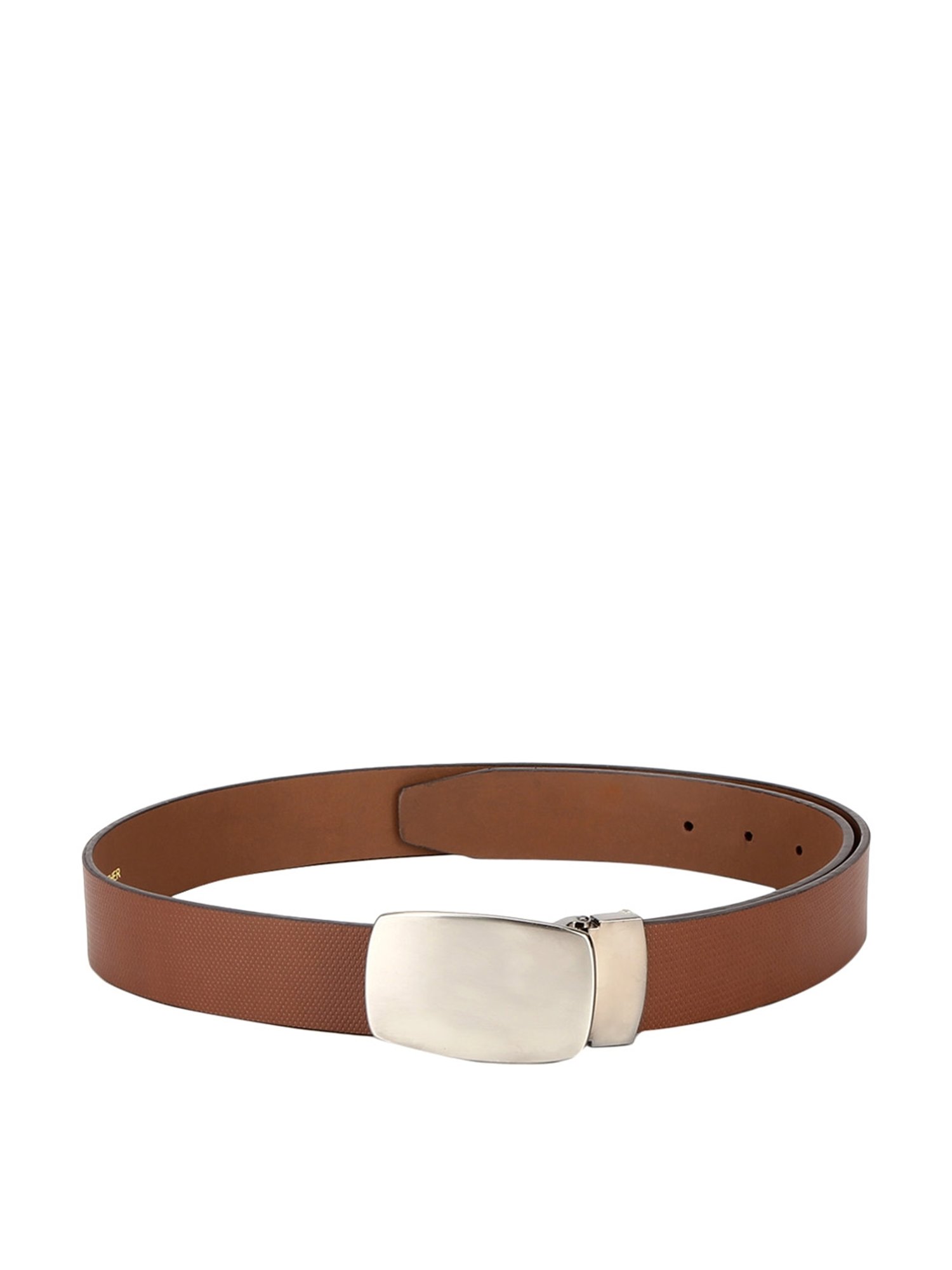 RedTape Men's Brown Beige Reversible Leather Belt