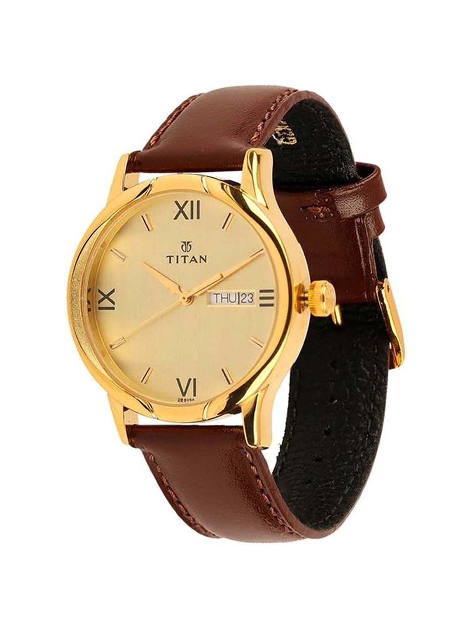 Nf1580yl05 men's watch deals in leather