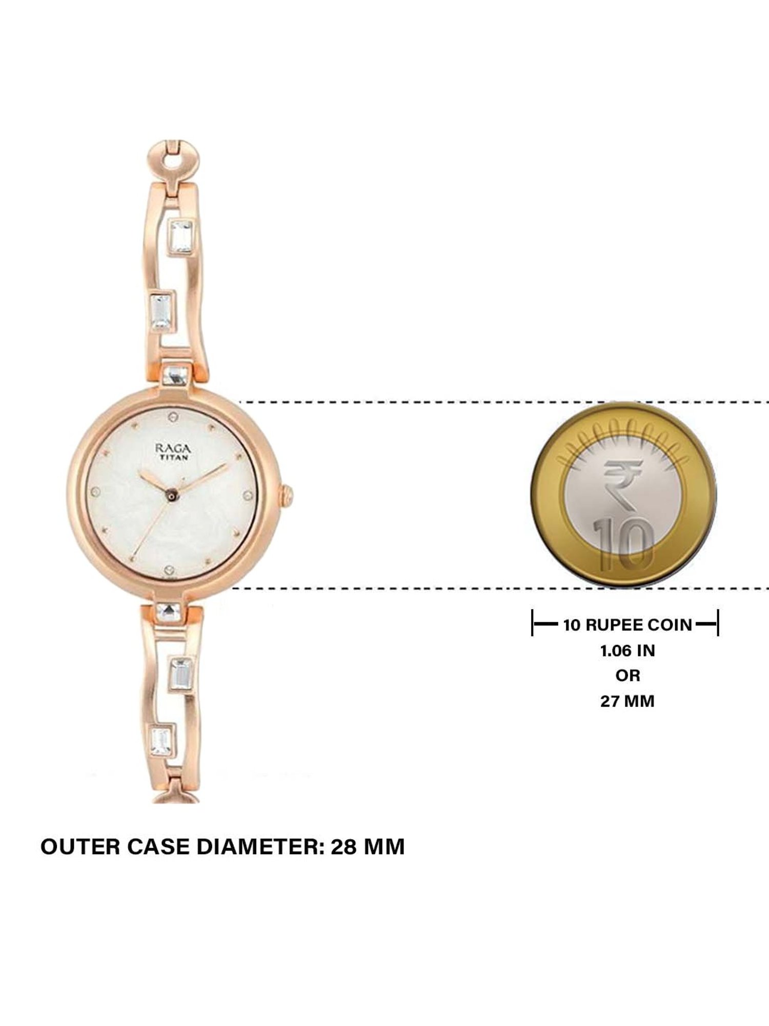 Buy Titan NN2581WM02 Raga I Am Analog Watch for Women at Best