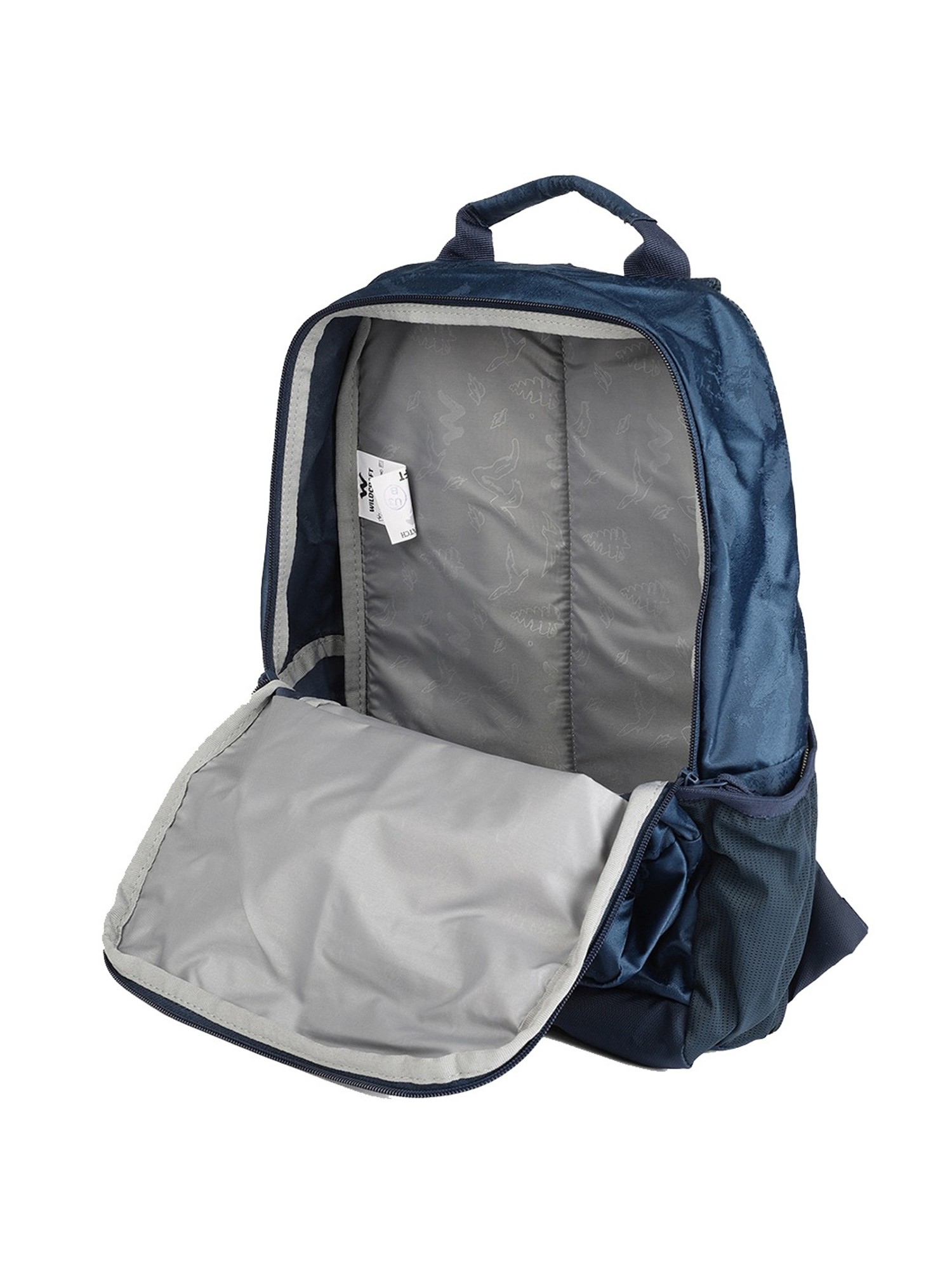 Buy Valour Plus 14 Inch Laptop Backpack Grey Online | Wildcraft