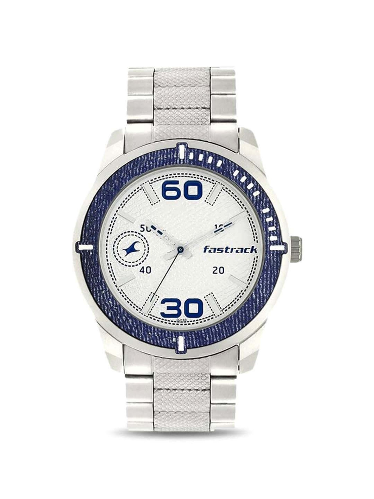 Buy FASTRACK Mens 52.30 x 9.90 x 44 mm Denim Collection Grey Dial Fabric  Analog Watch - 3191AL03 | Shoppers Stop