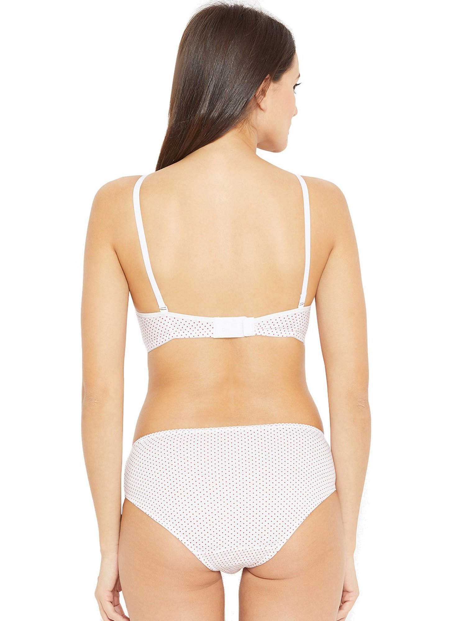 Buy online White Solid Bras And Panty Set from lingerie for Women by N-gal  for ₹739 at 47% off