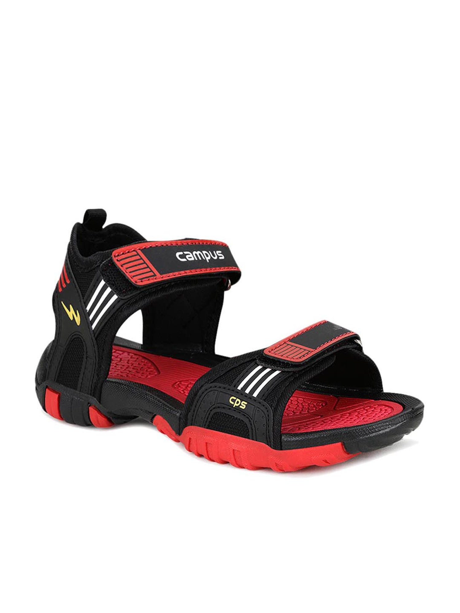 Buy Campus Men Black Sandals - Sandals for Men 9394539 | Myntra