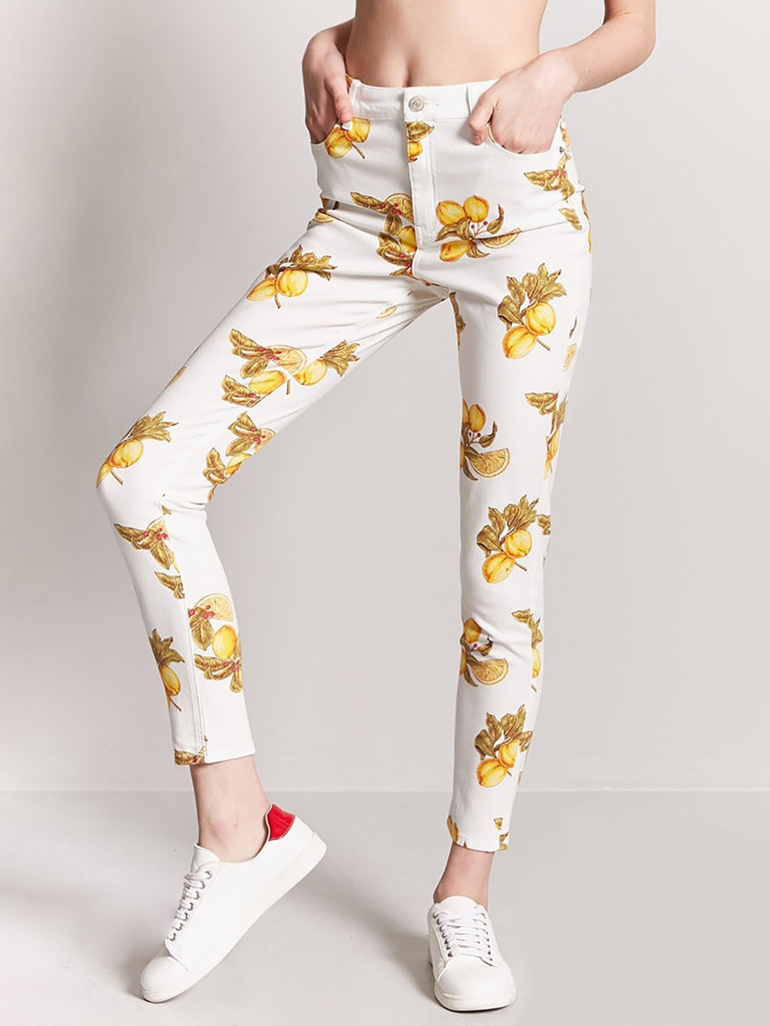 yellow pants forever 21