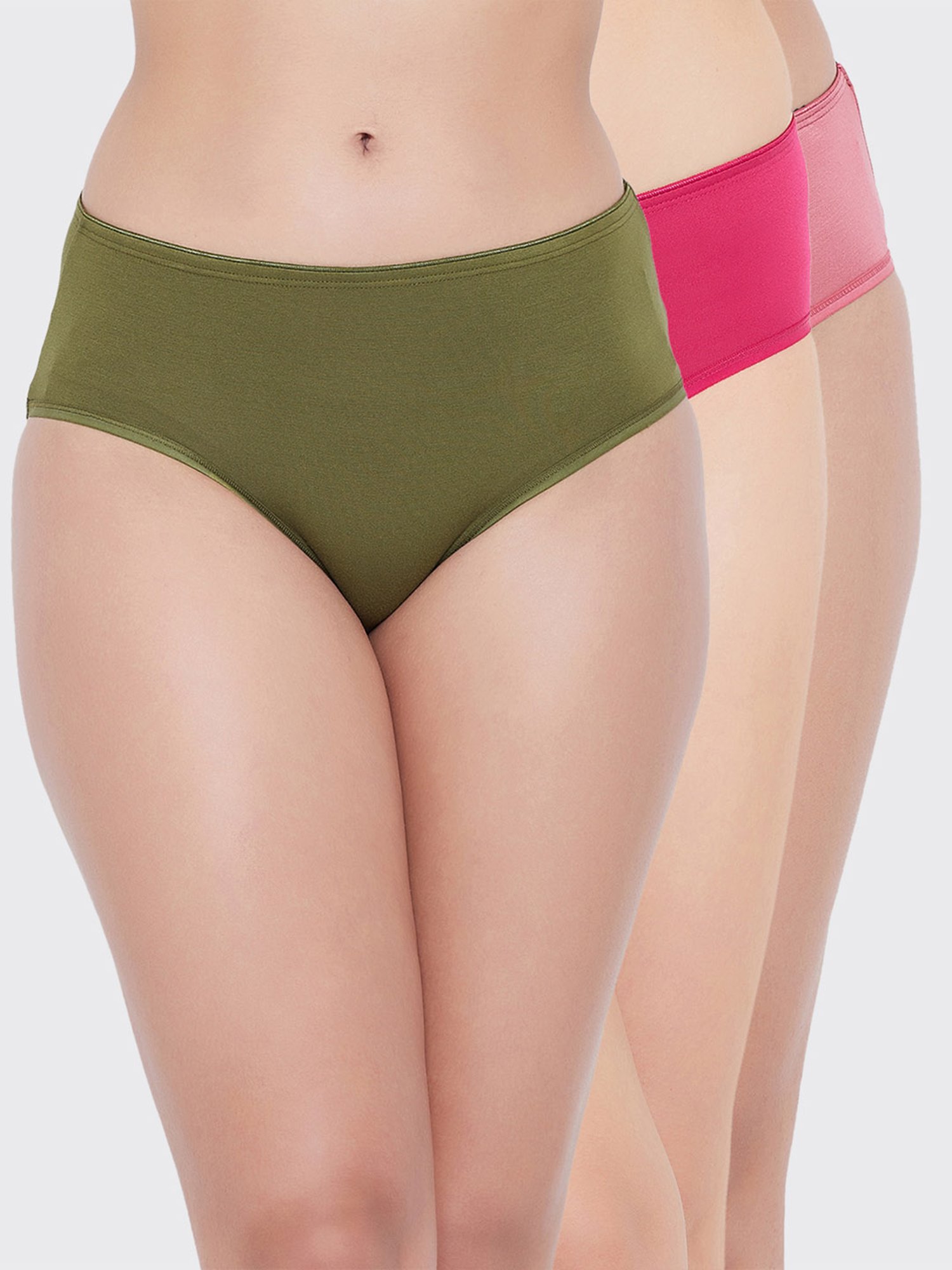 Buy Clovia Multicolor Cotton Hipster Panty (Pack Of 3) for Women Online @  Tata CLiQ