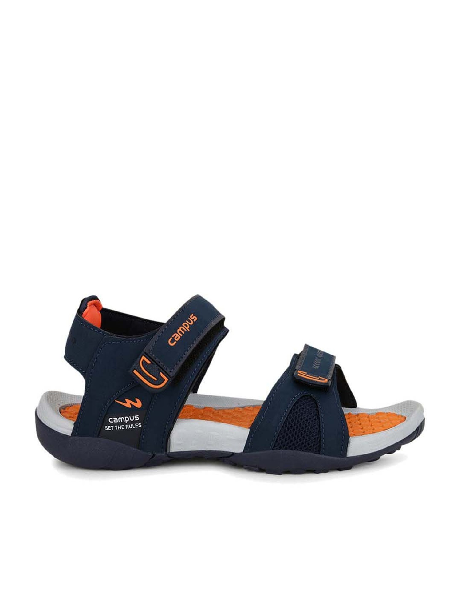 Campus Men's Navy Floater Sandals-Campus-Footwear-TATA CLIQ
