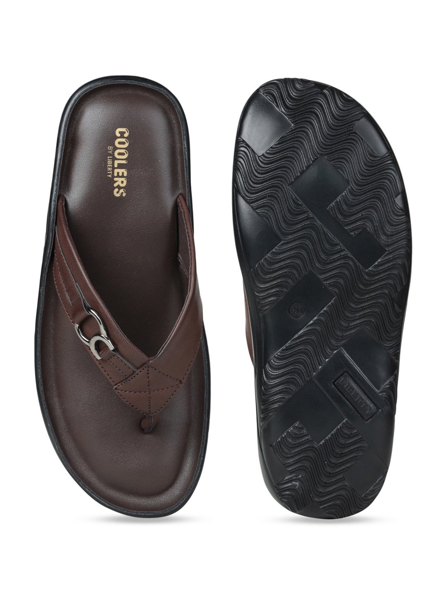 Buy COOLERS By Liberty PHILIP-01_BROWN Casual Sandal For Men Online at Best  Prices in India - JioMart.