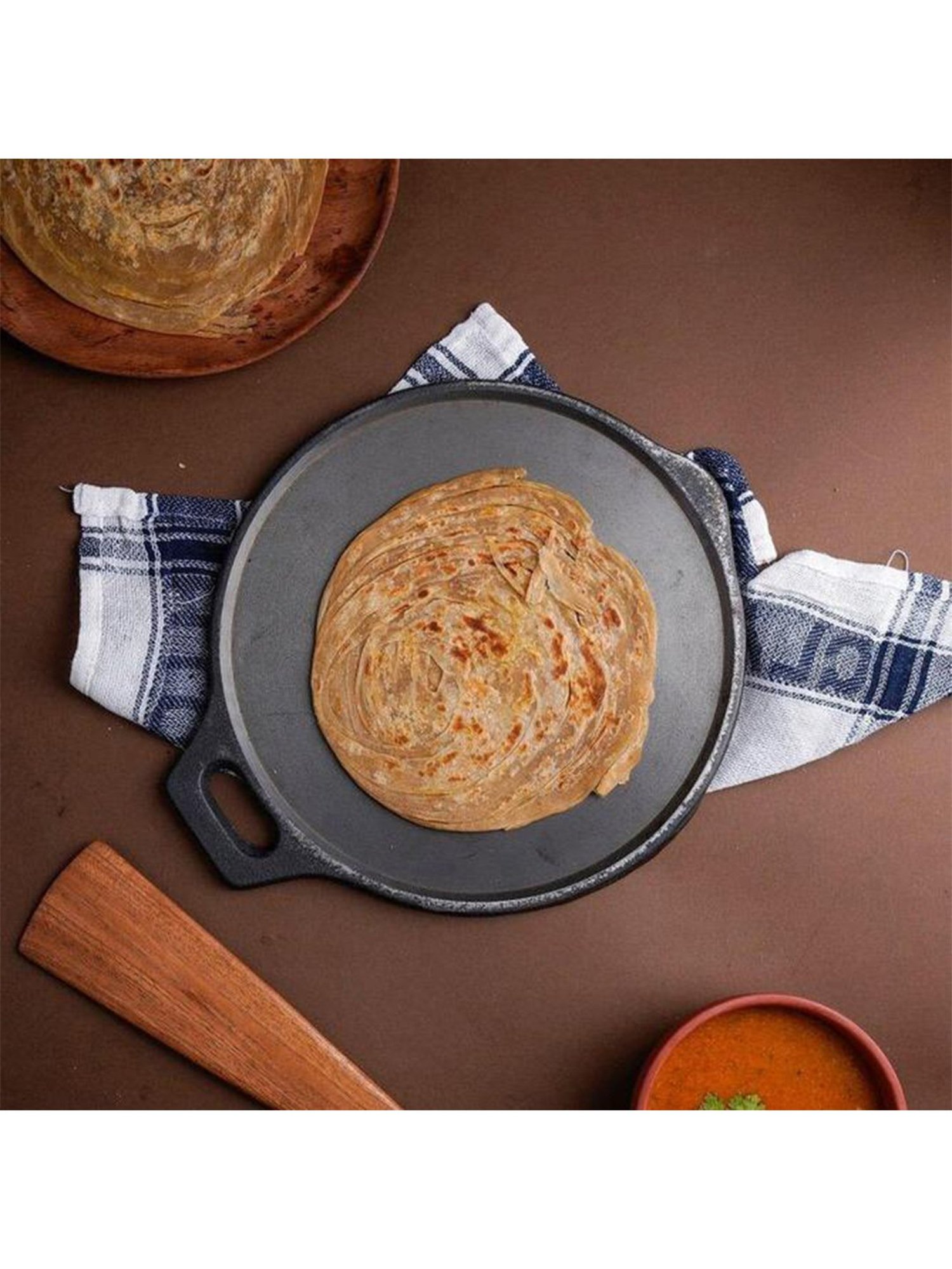 The Indus Valley Cast Iron Dosa Tawa Unboxing & Review, How to Season Cast  Iron Dosa Tawa