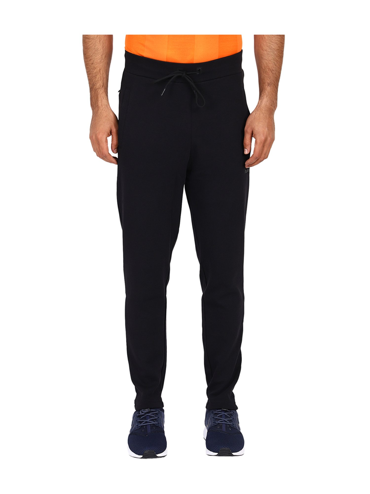 Buy Navyfit Men Black Solid Polyester Joggers Track Pant Lower L Online  at Best Prices in India  JioMart