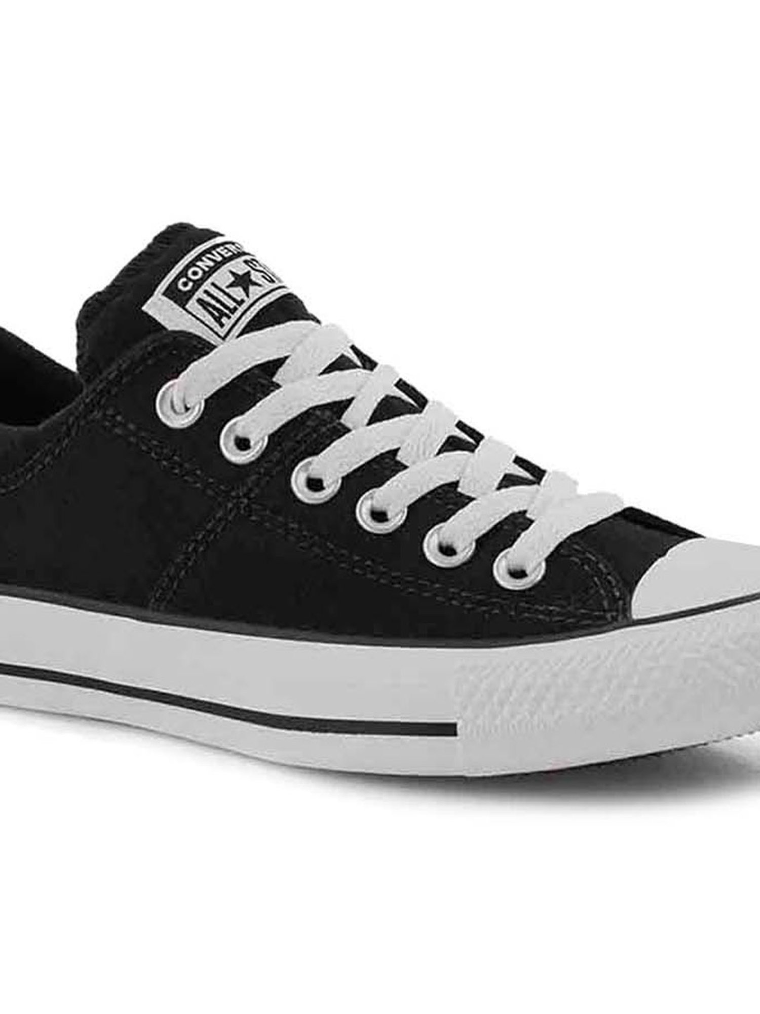 Buy Converse Women s Chuck Taylor All Star Black Casual Sneakers