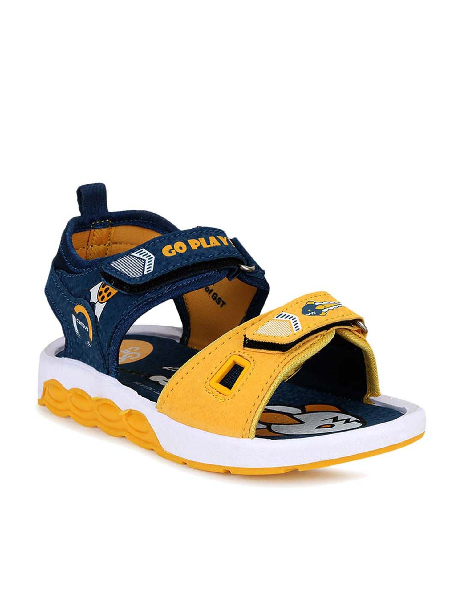 FLITE Kids Sandals for Boys/Velcro Sandal for Kids (Grey, numeric_2) :  Amazon.in: Fashion