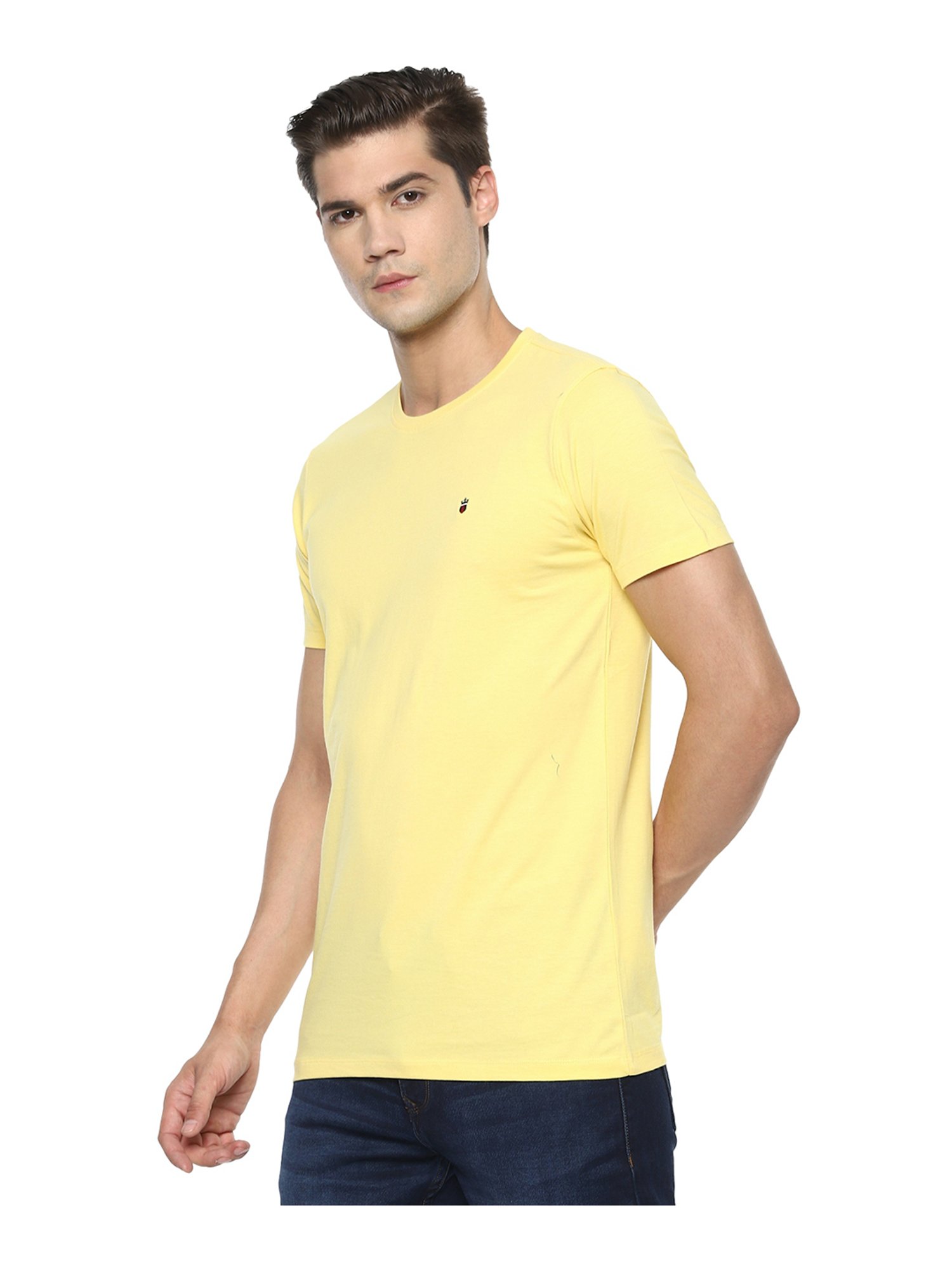 T-Shirts & Shirts, Louis Philippe Yellow Shirt (Men)