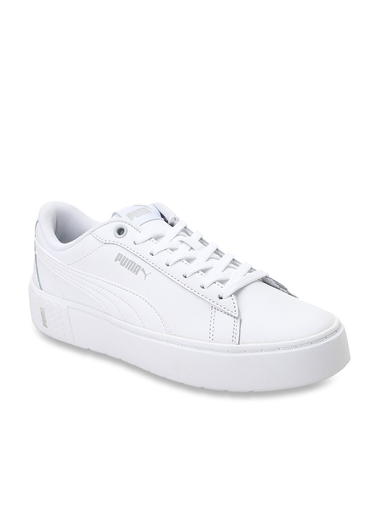 puma damen smash platform l sneaker