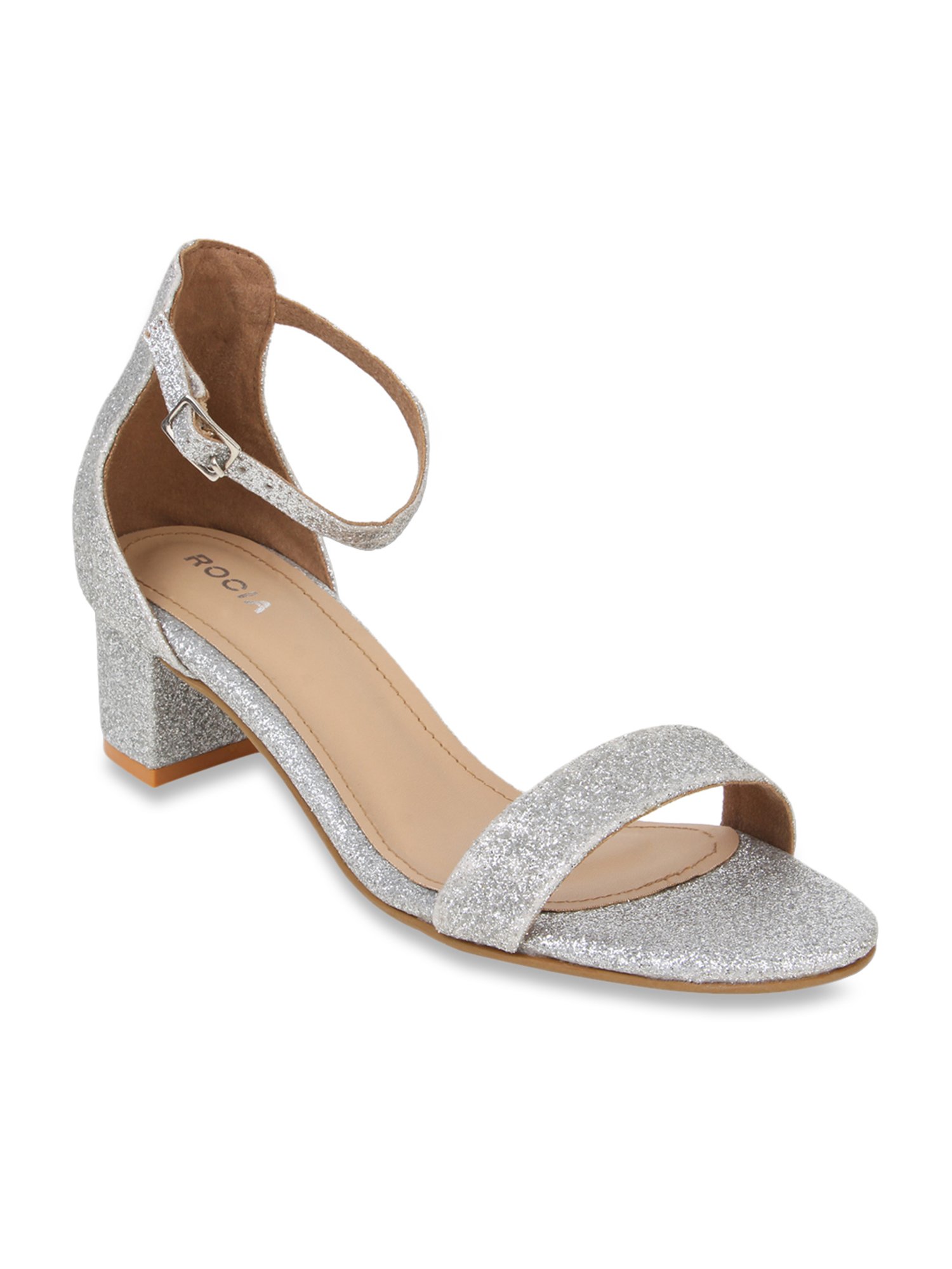 Eric Michael Gypsy Sandal White Silver : The Shoe Spa