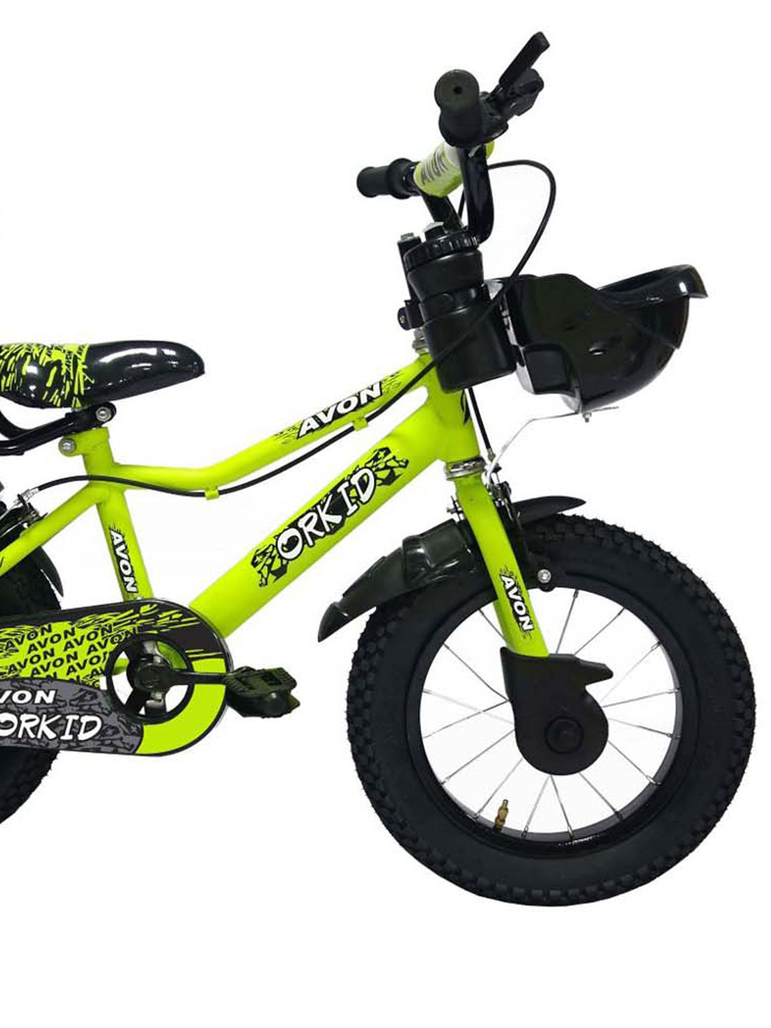 Avon Neon Green Orkid 14T kids Bicycle