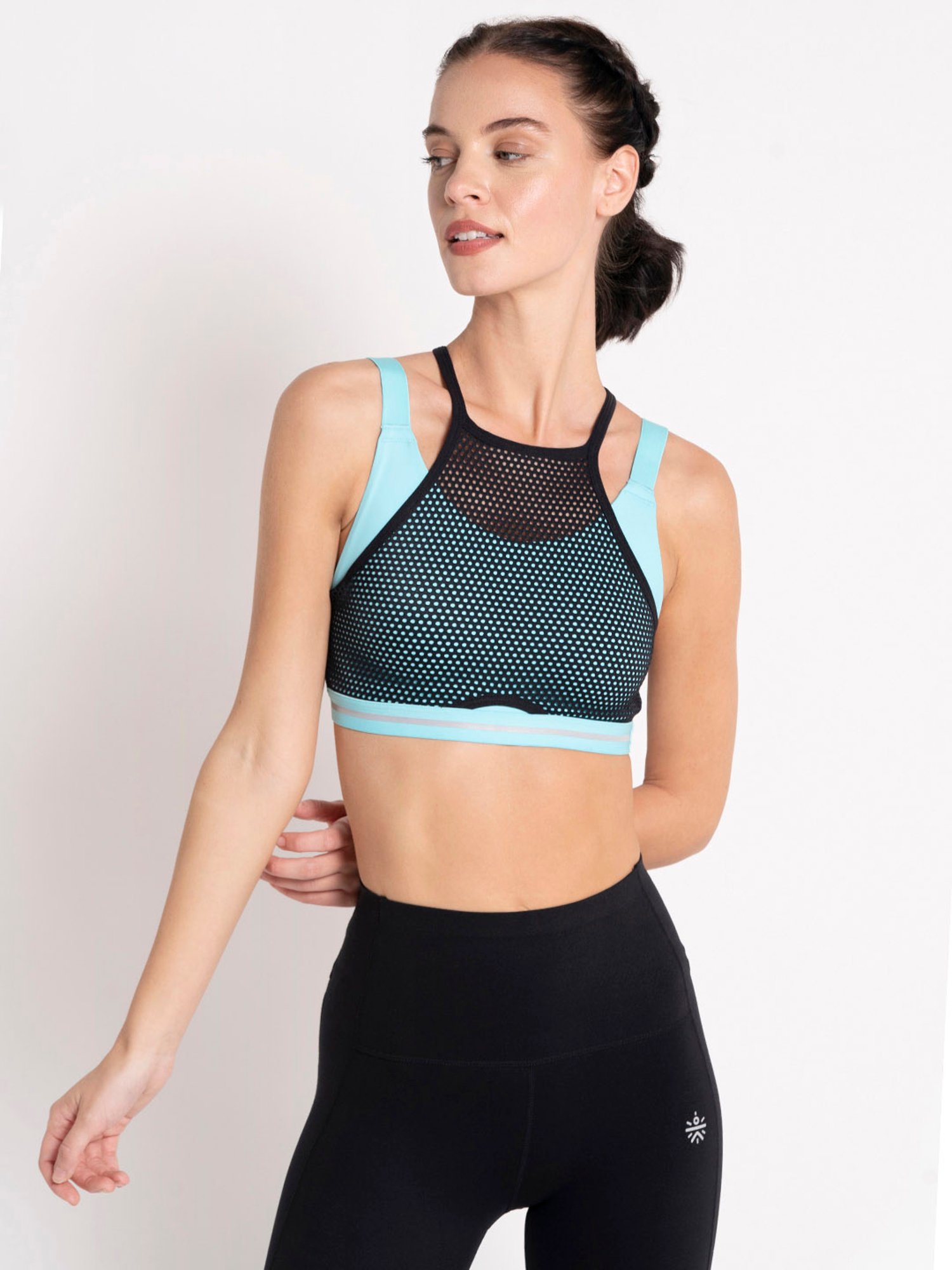 Buy Cultsport Blue Radience Non Wired Non Padded Sports Bra for