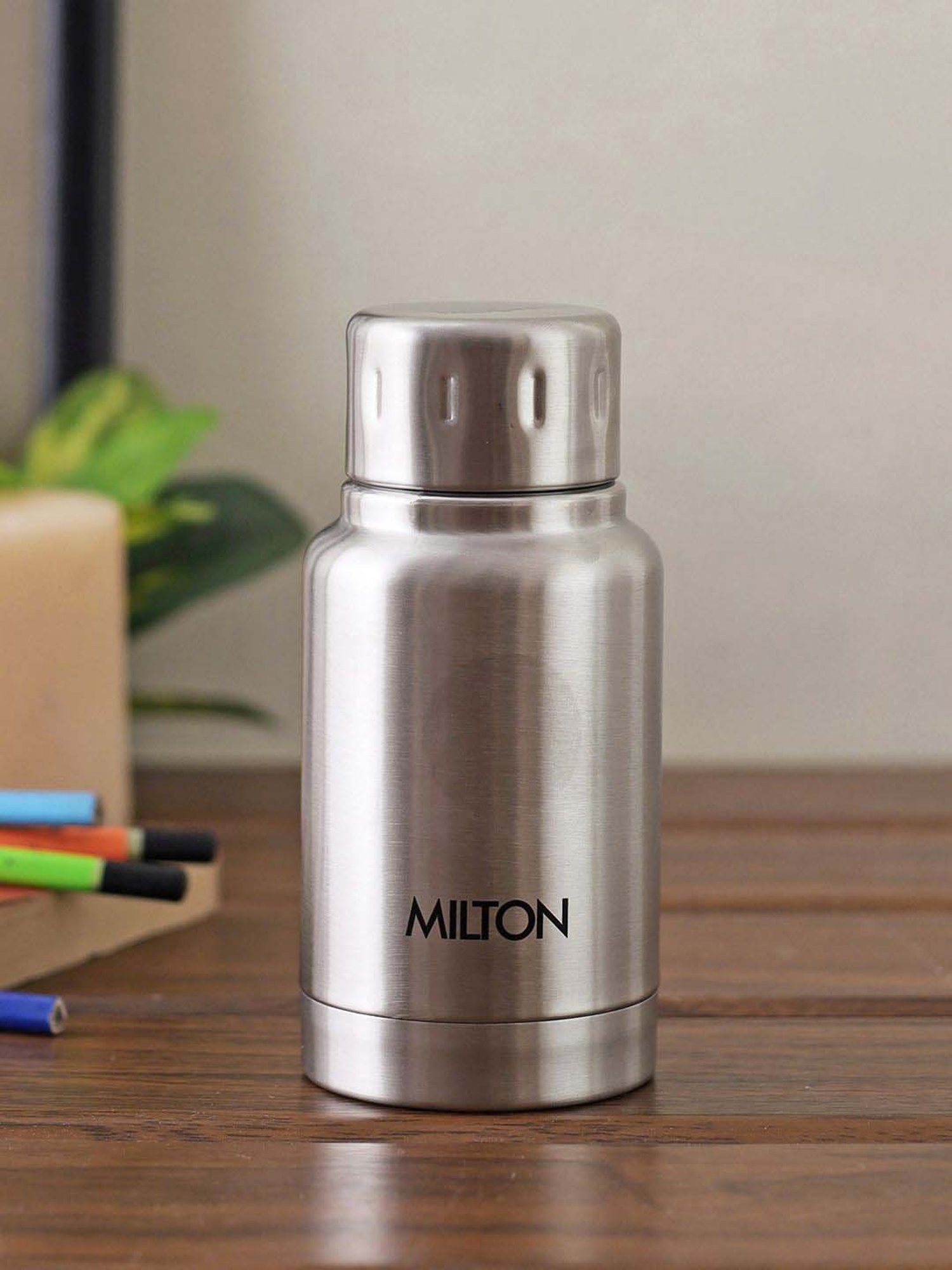 Buy Milton Elfin Silver Insulated Water Bottle (160 ml) Set of