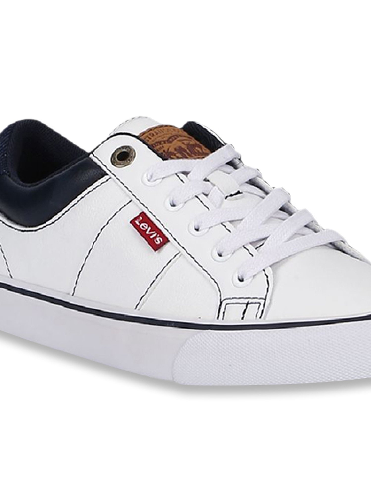 Abbott White Casual Sneakers for Men 