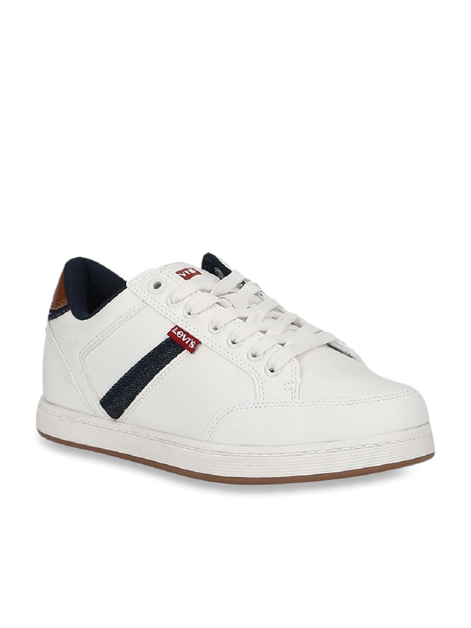 Levi's Womens Drive Lo Synthetic Leather Casual Lace Up Sneaker Shoe -  Walmart.com