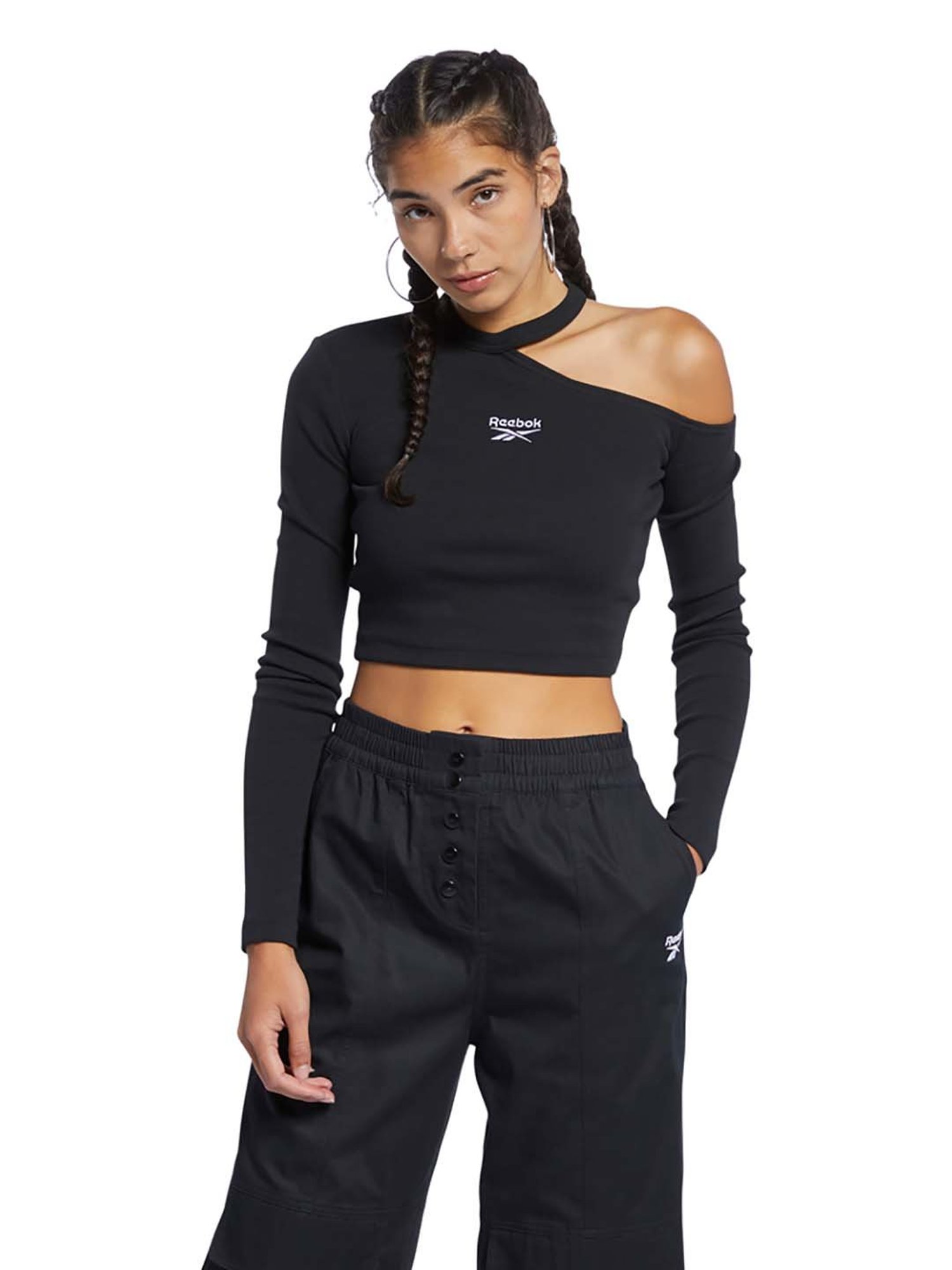 Reebok on sale cropped top