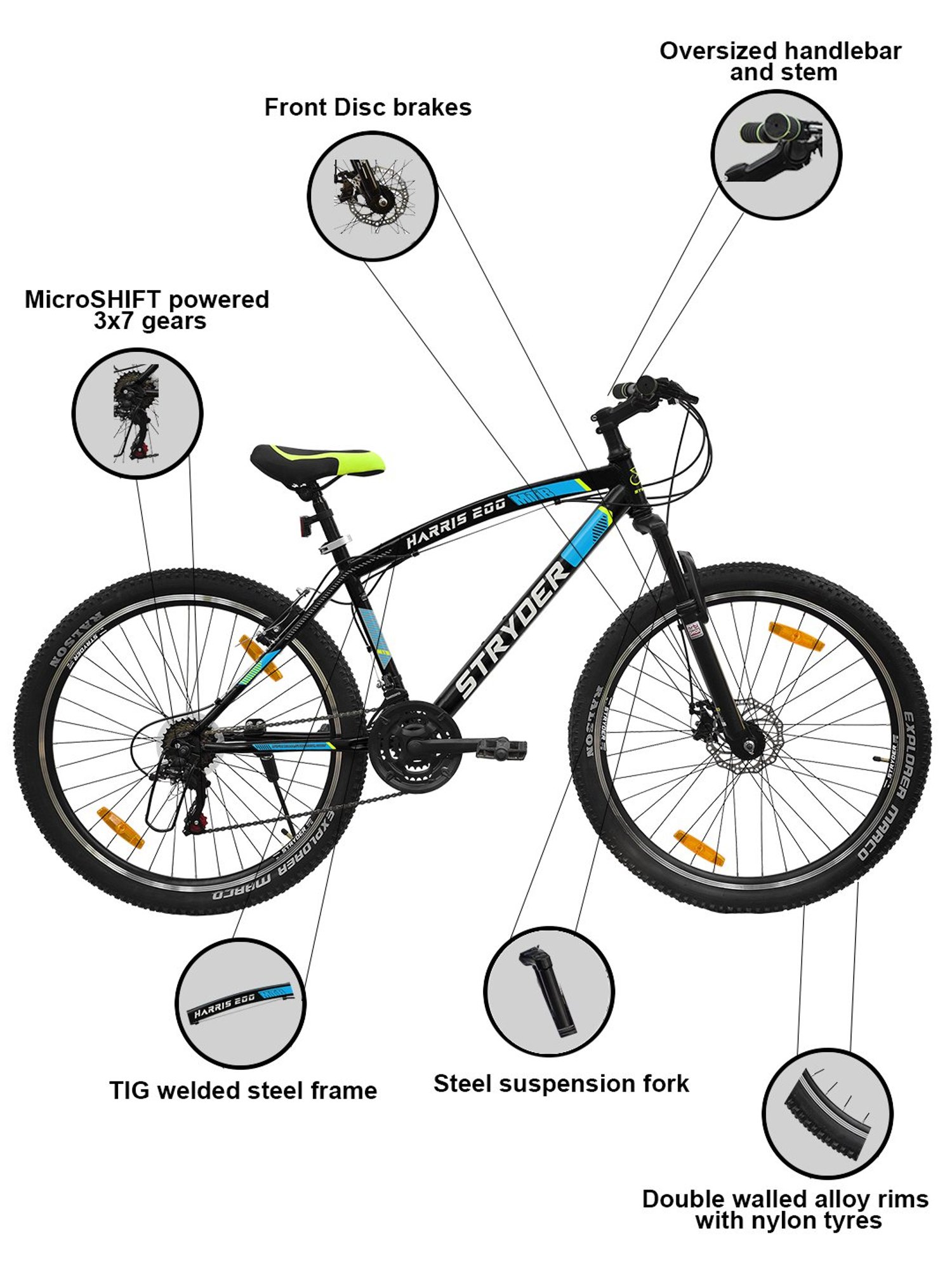 Tata stryder harris clearance 200 cycle