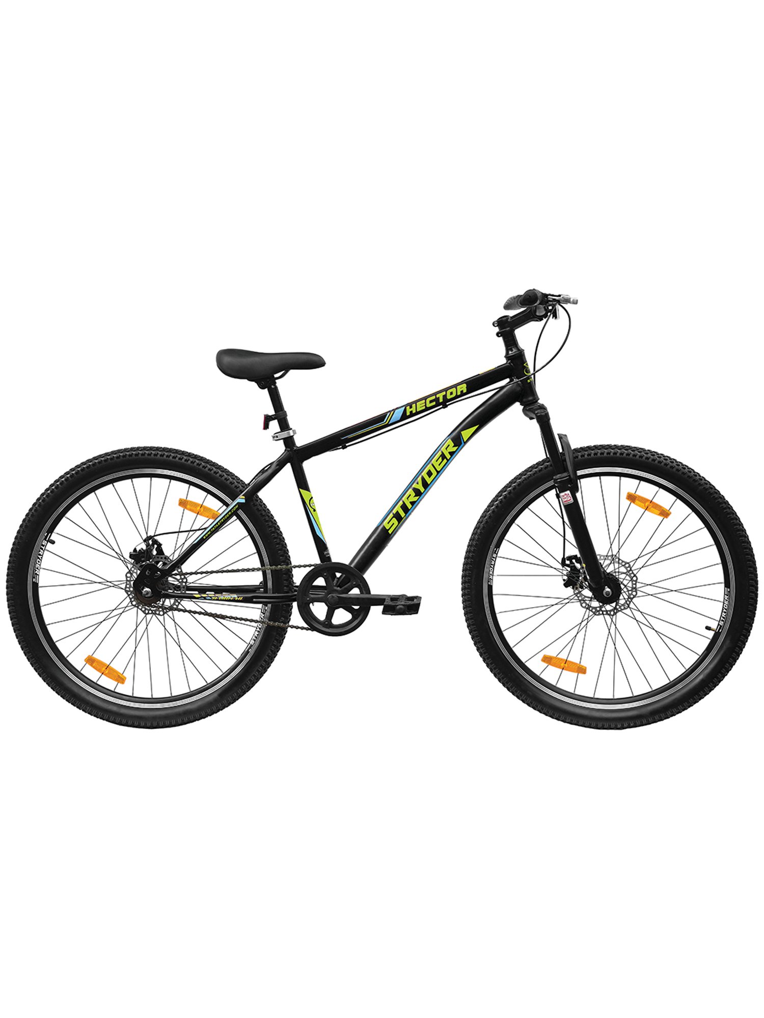 Stryder Matt Black Hector MTB Bicycle 27.5 inch Wheel