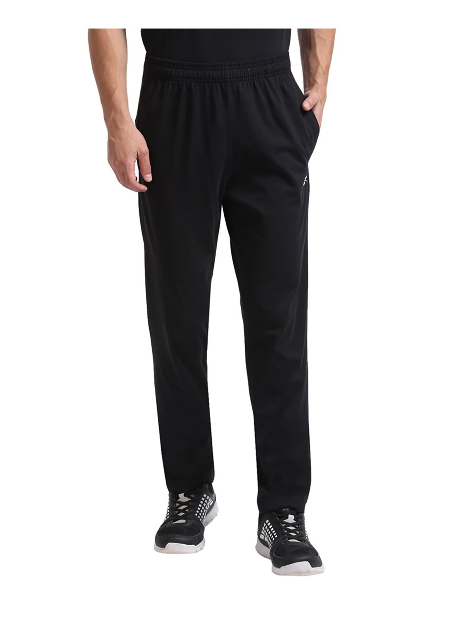 Buy Straight Track Pants with Logo Print Online at Best Prices in India   JioMart