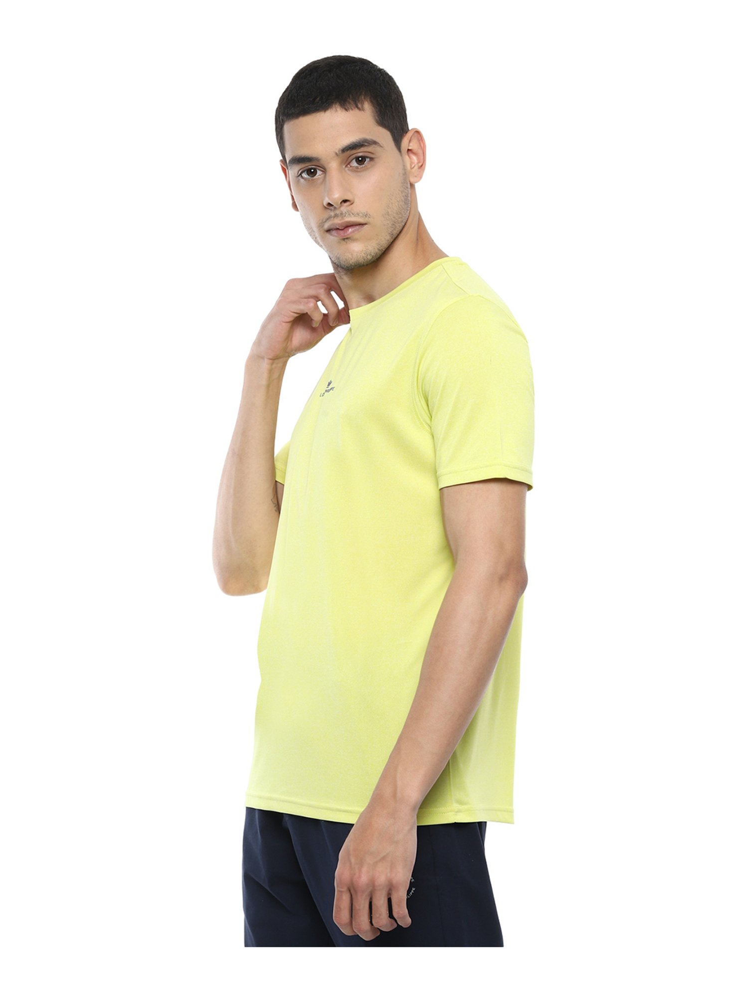 Buy Louis Philippe Yellow Polo T-Shirt for Men's Online @ Tata CLiQ