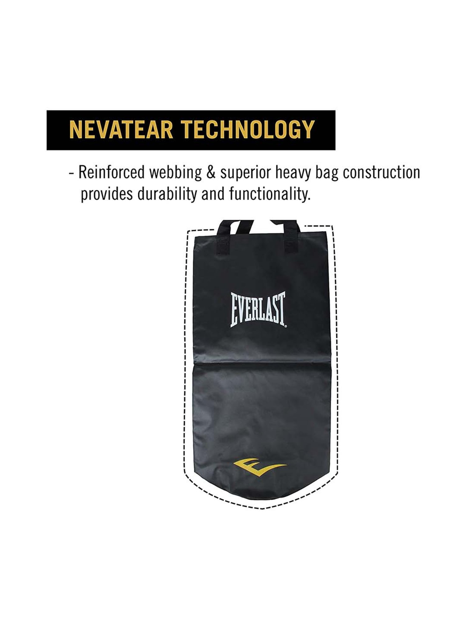 Everlast Nevatear Heavy Bag 80 lb - Red – Everlast Canada