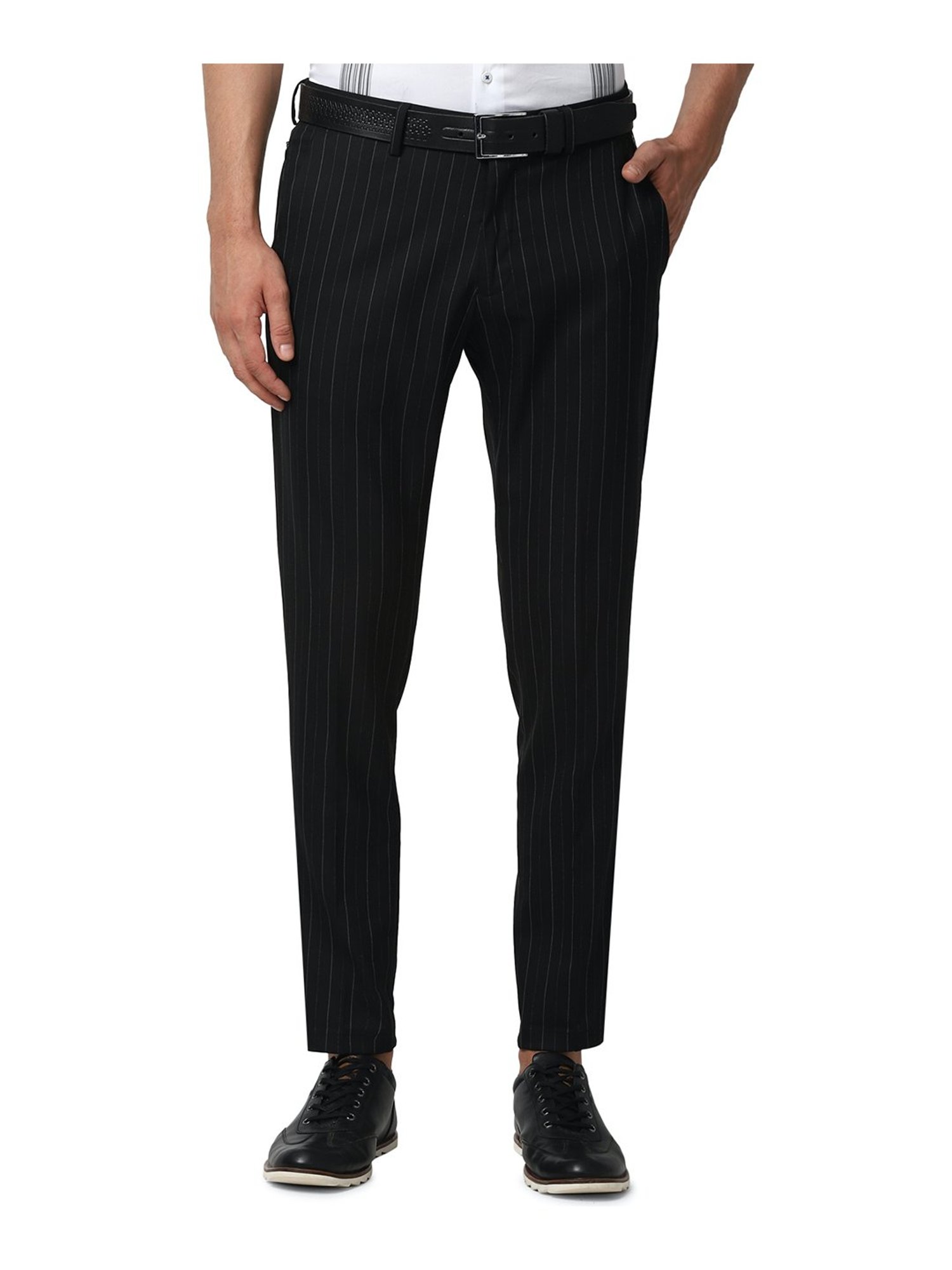 Louis Philippe Jeans Tapered Men Black Trousers  Buy Louis Philippe Jeans  Tapered Men Black Trousers Online at Best Prices in India  Flipkartcom