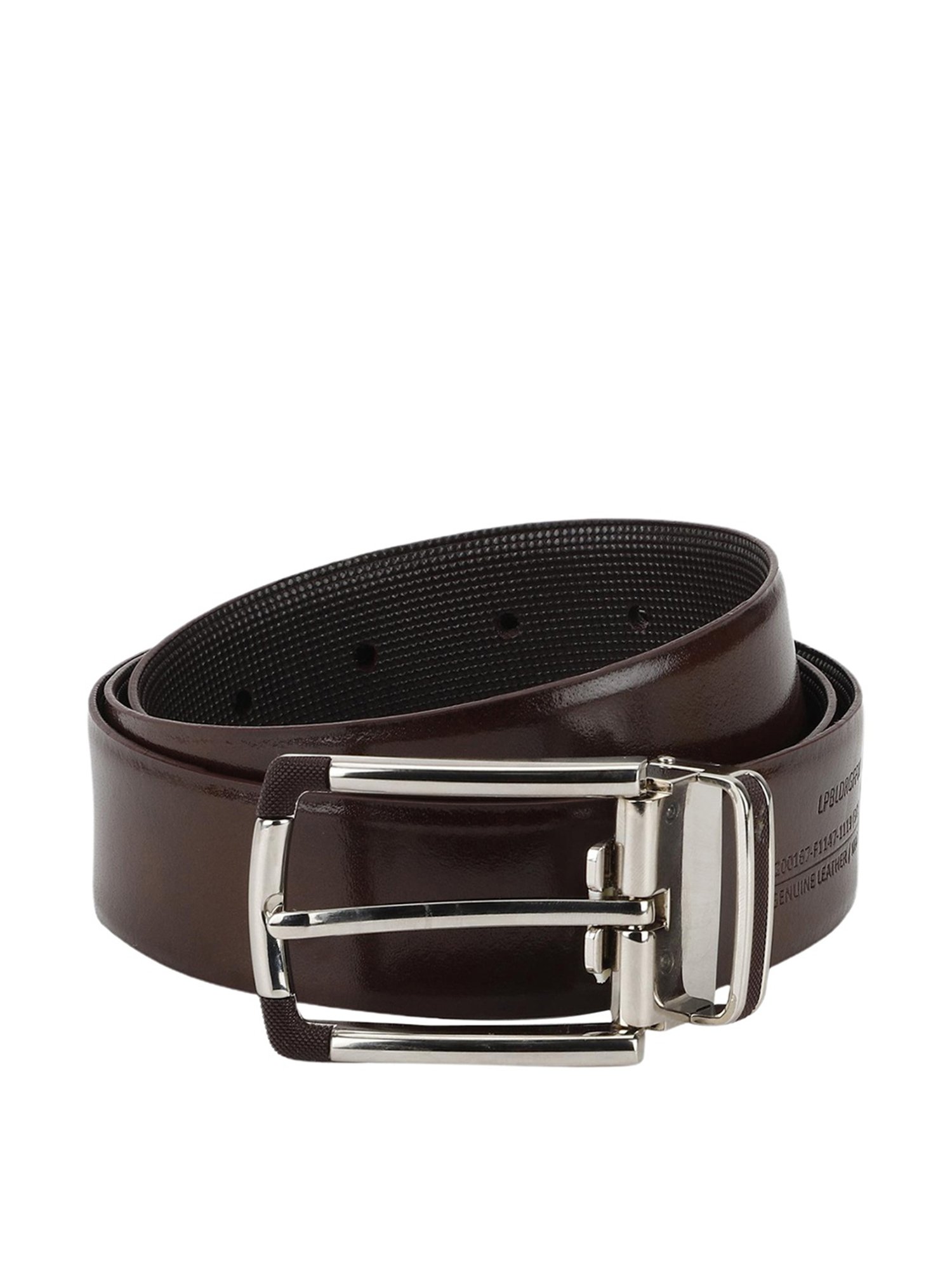 Buy Louis Philippe Black Leather Reversible Belt for Men Online At Best  Price @ Tata CLiQ