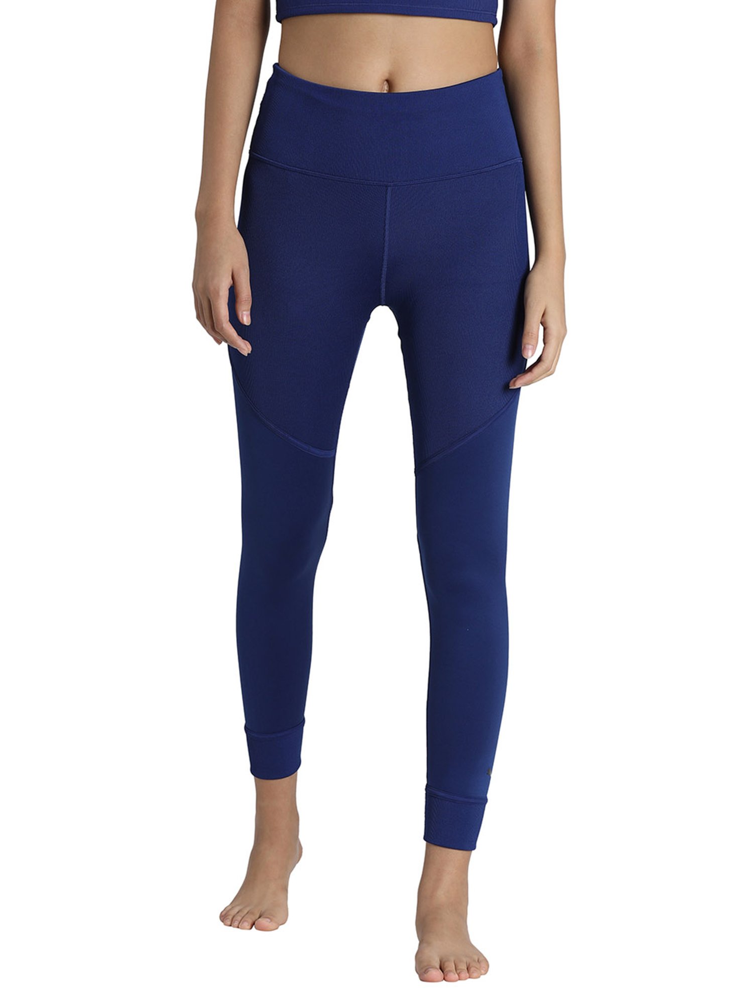 Buy Puma Blue Regular Fit Tights for Women Online @ Tata CLiQ