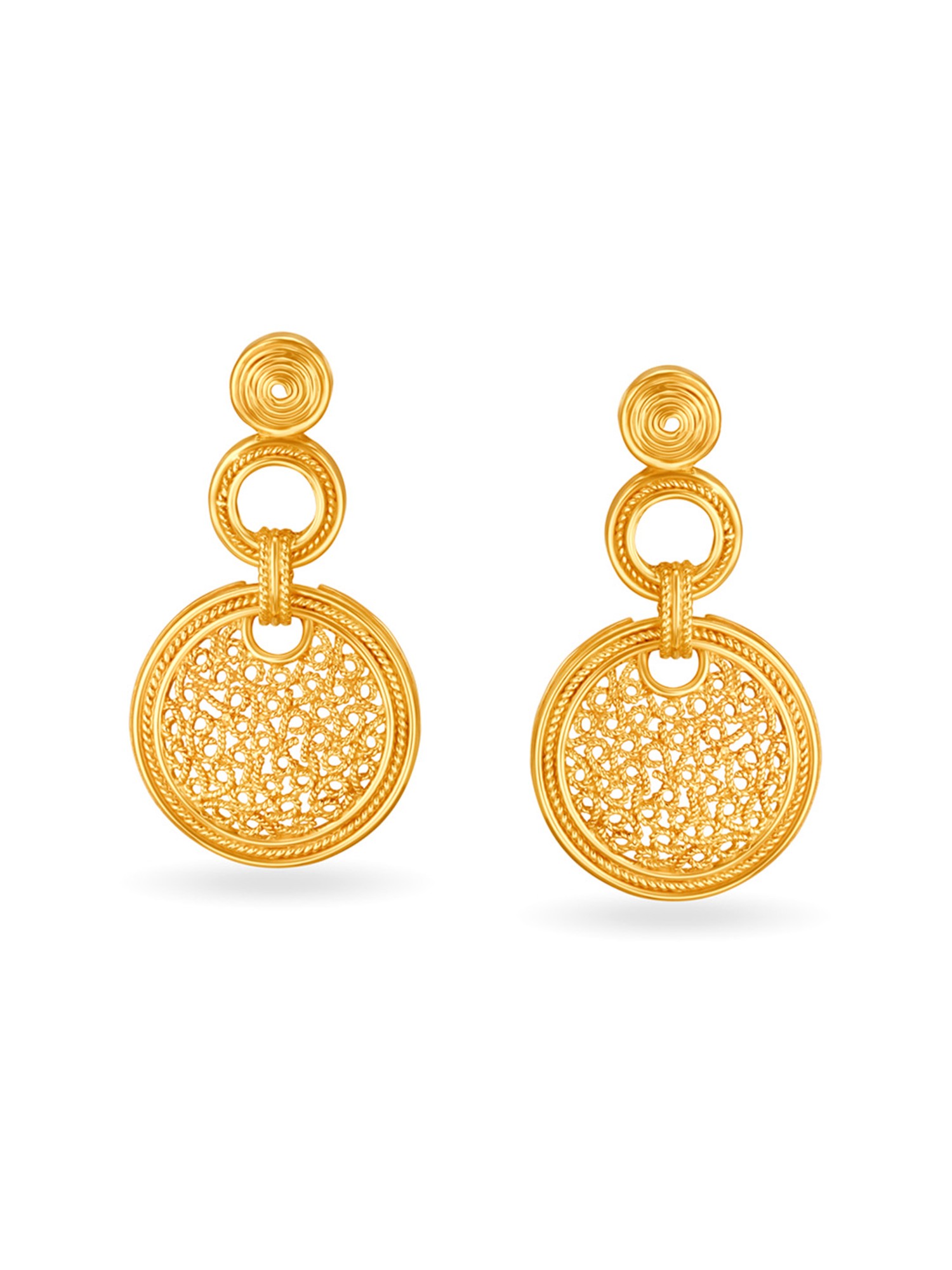 Tanishq Letest gold earrings design #tanishqjewellery #goldearring  #goldjewellery - YouTube