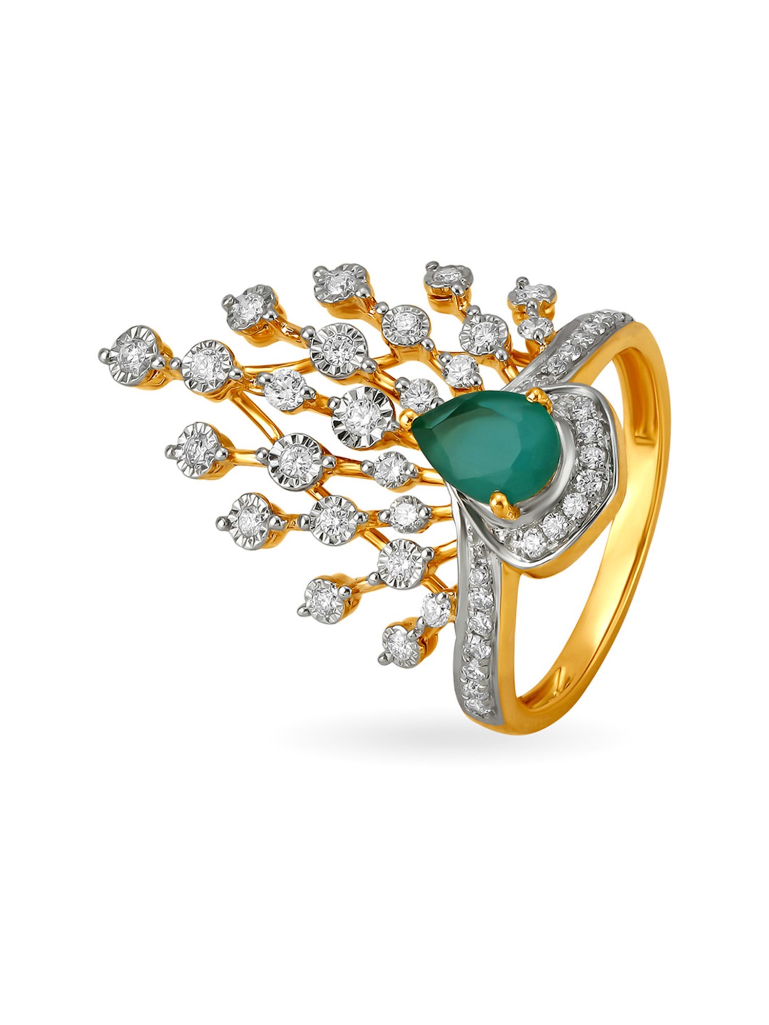 TANISHQ Charming Multi Stone Ring in Panchkula - Dealers, Manufacturers &  Suppliers - Justdial