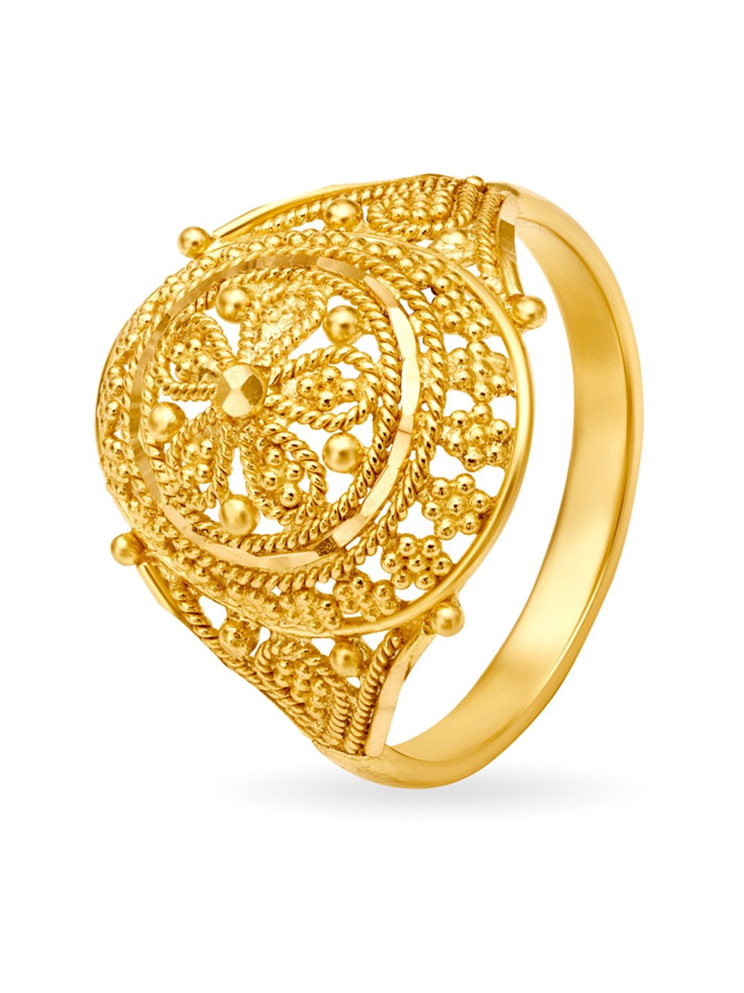 Tanishq gold ring on sale 22k