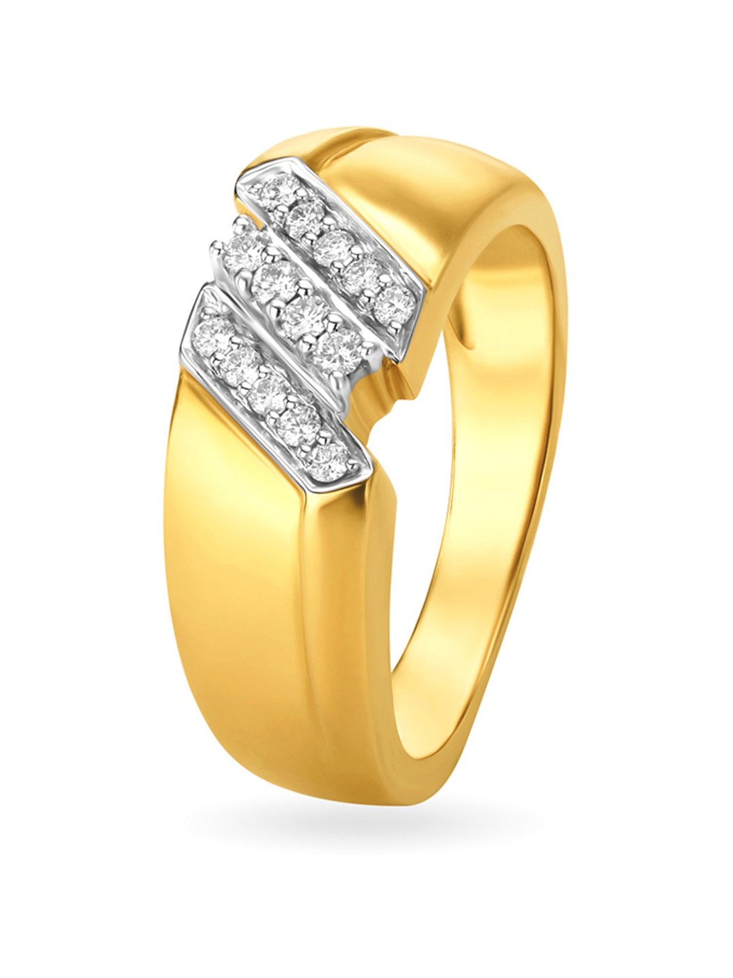 Bold Stylish Diamond Ring for Men