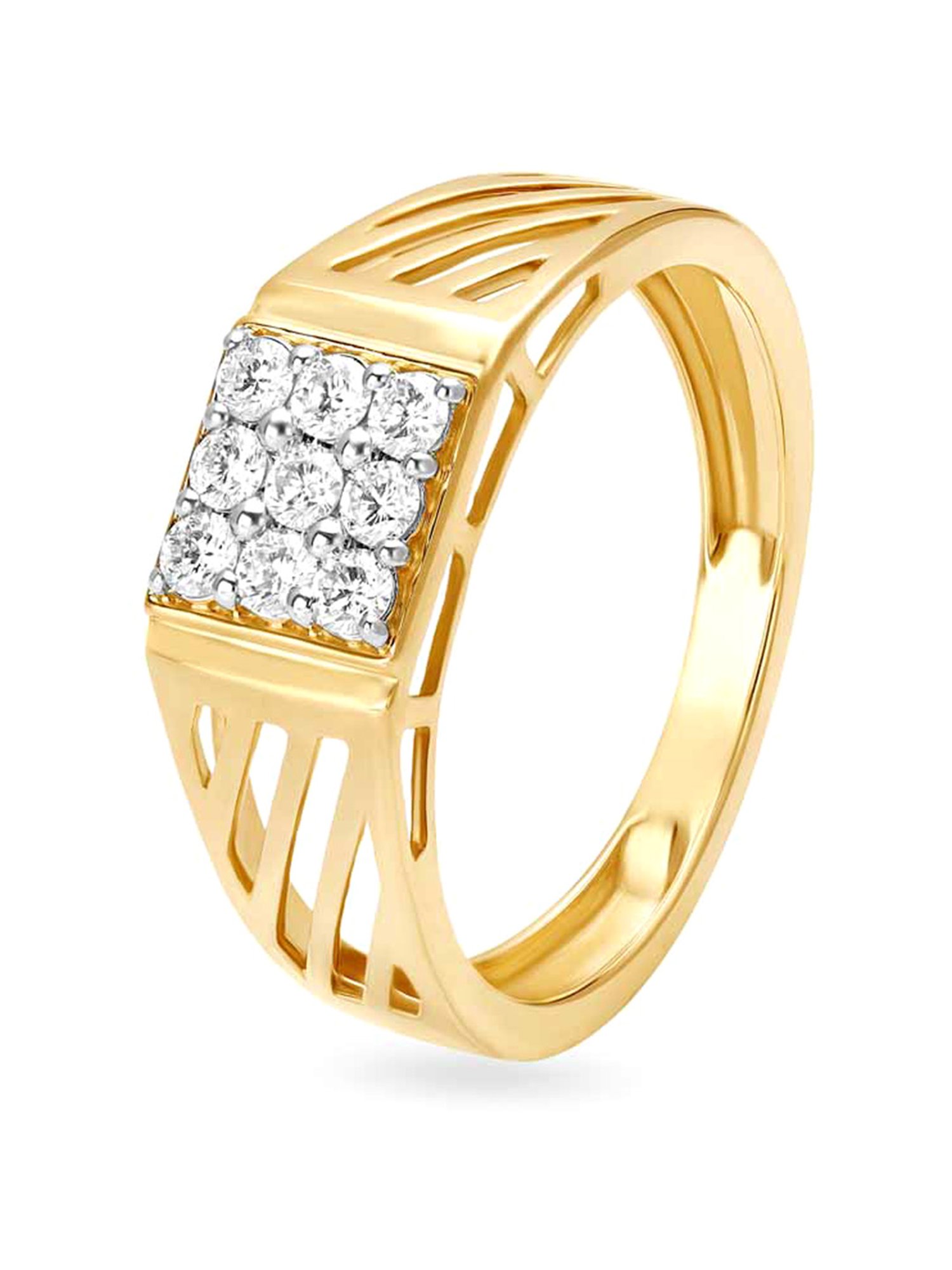 Buy Tanishq 18k Gold Diamond Ring for Men Online At Best Price