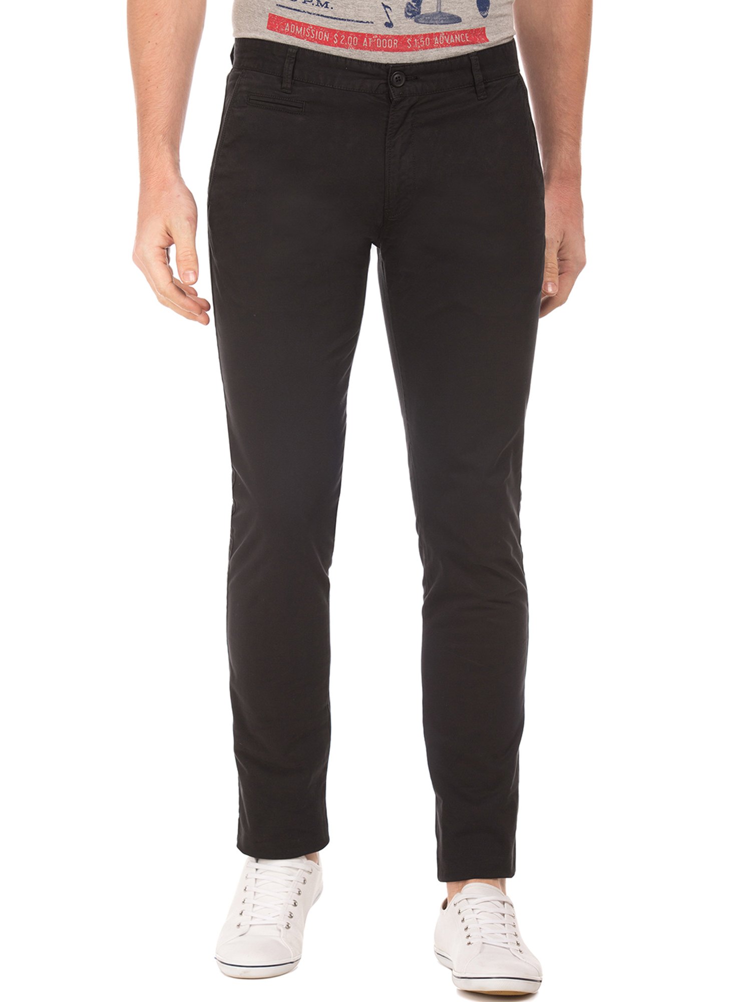 Blue Ultra High Rise Skinny Trousers Online Shopping  OXXOSHOP