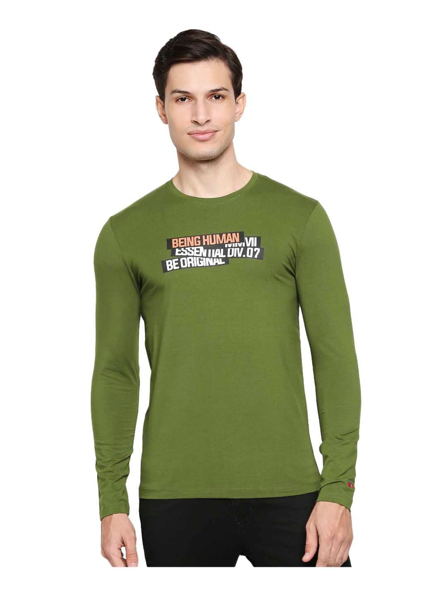 Being human full sleeve t outlet shirt