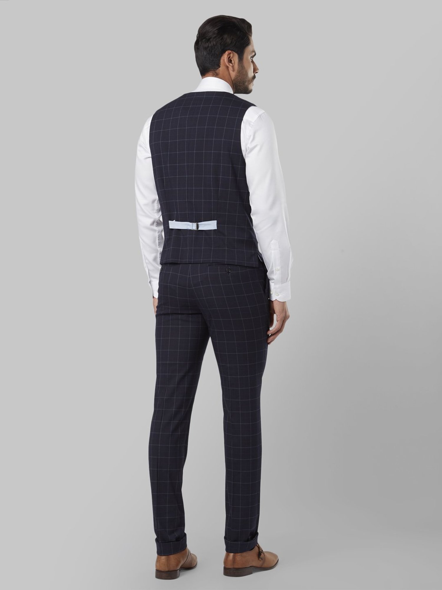 NEON GREEN SLIM CHECK SUIT JACKET WAISTCOAT AND TROUSERS  boohooMAN