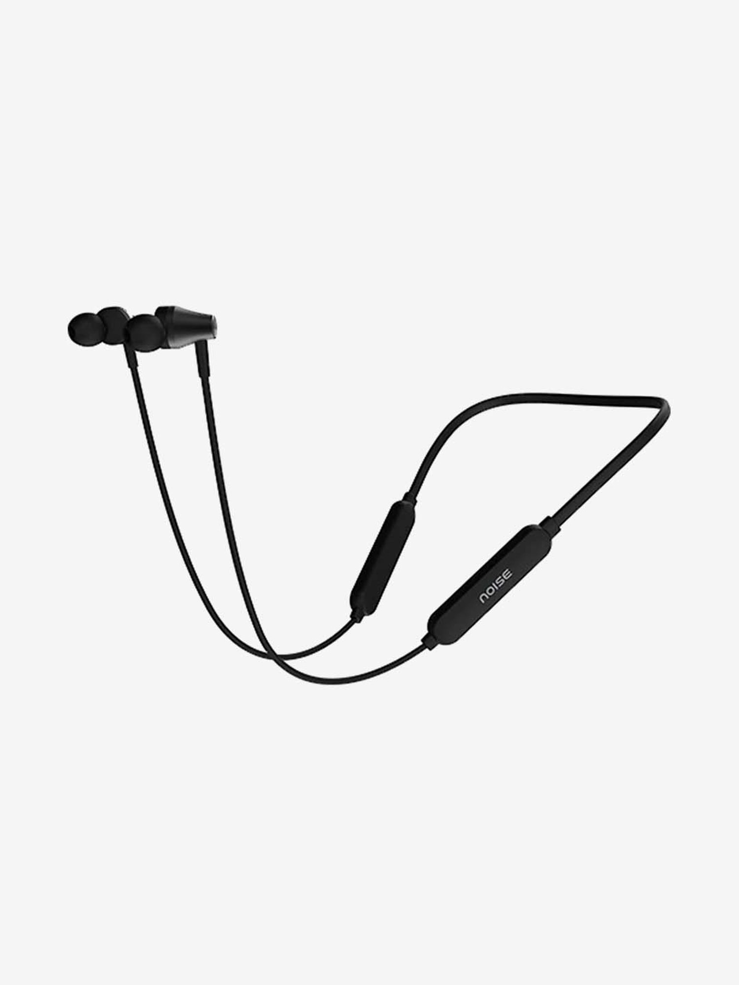 noise black wireless tune lite neckband headset