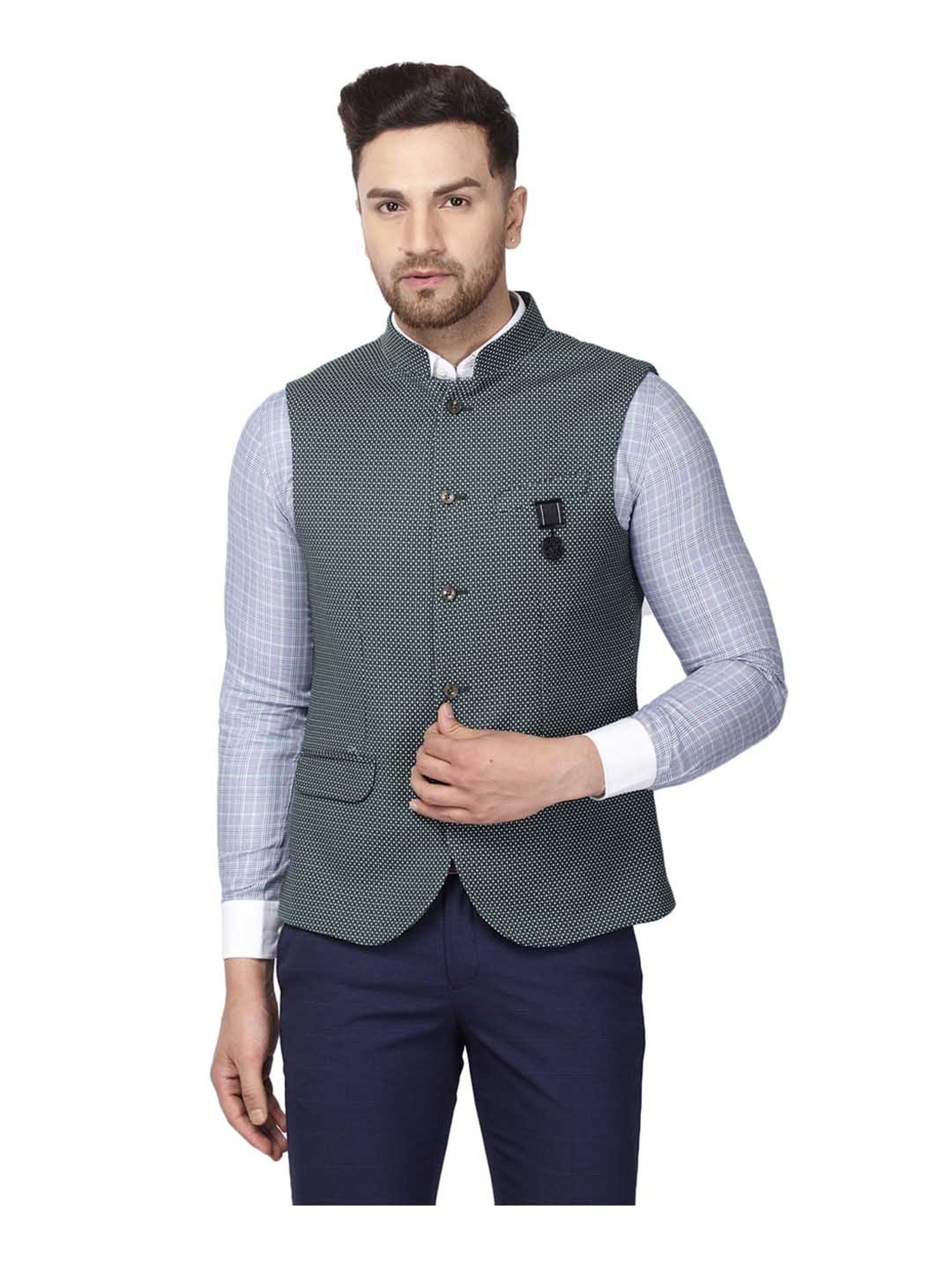 blackberry waist coat