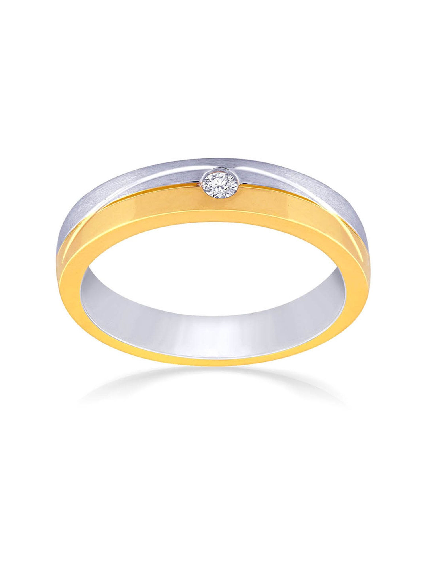 Malabar Gold & Diamonds 18k (750) Yellow Gold and Diamond Ring for Women :  Amazon.in: Fashion