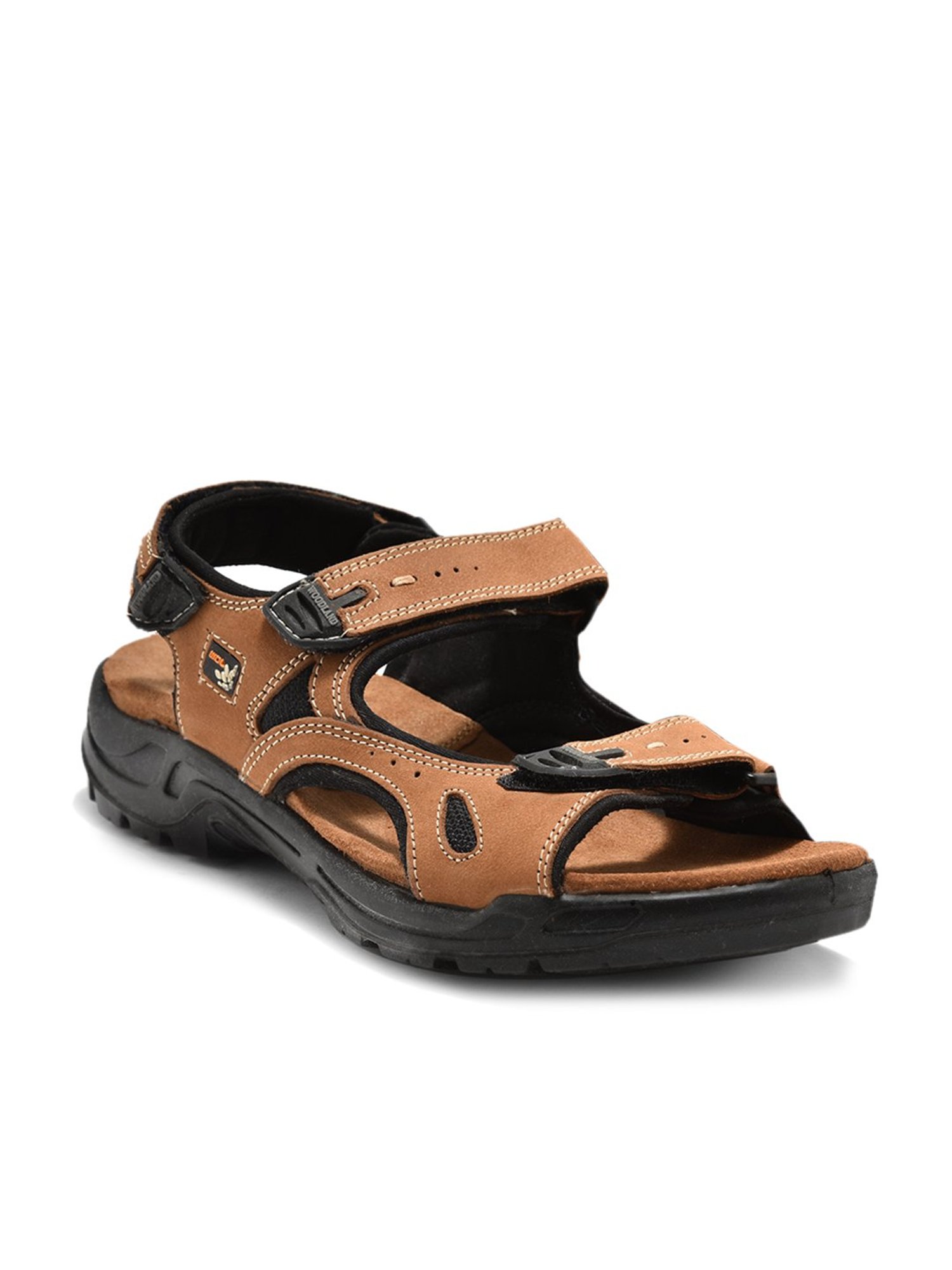 Leather Woodland Mens Sandals 12 % off, Slides, Casual Wear at Rs 2987/pair  in Latur