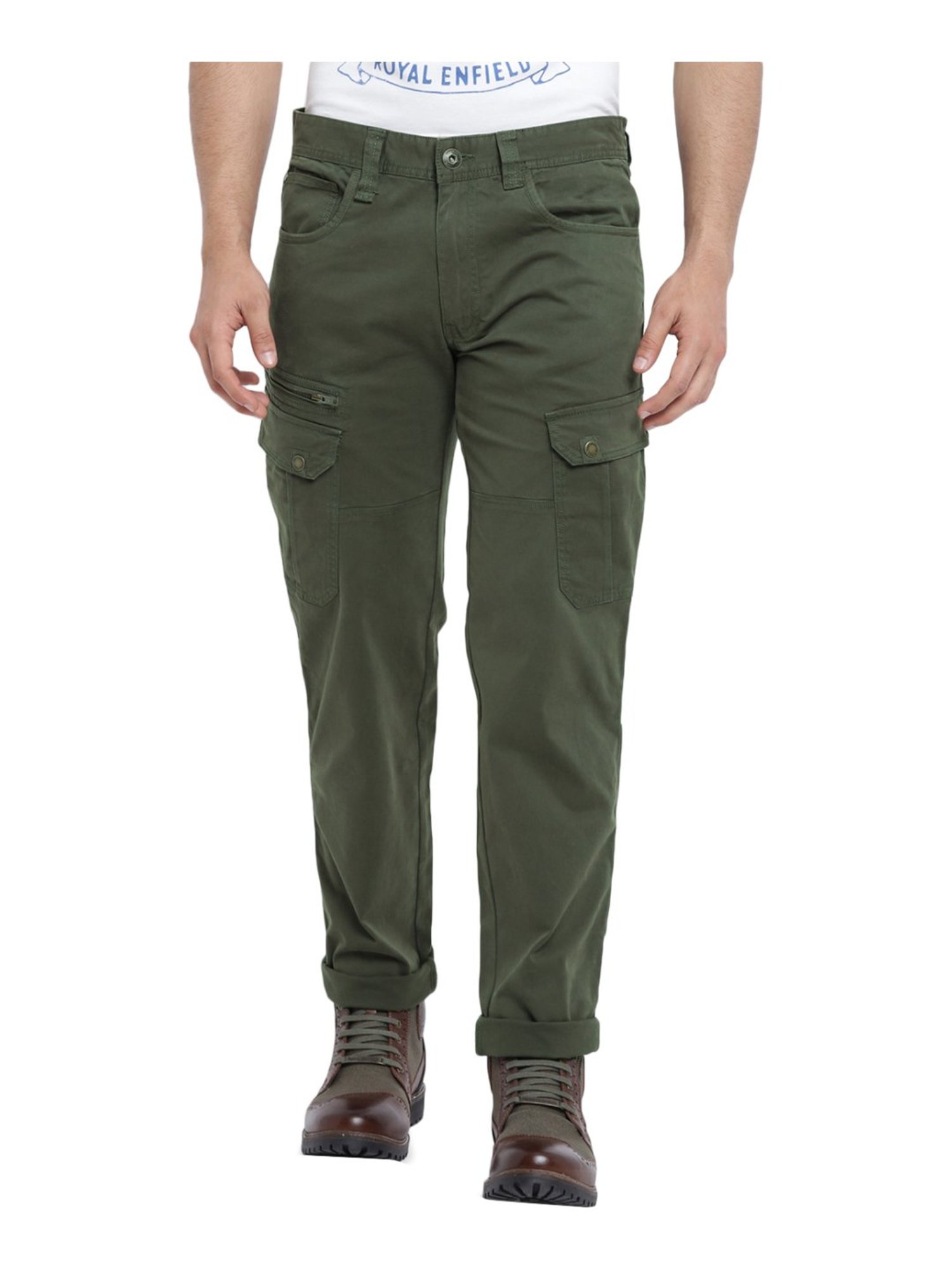 Royal Enfield Camo Cargo Jogger Grey (30