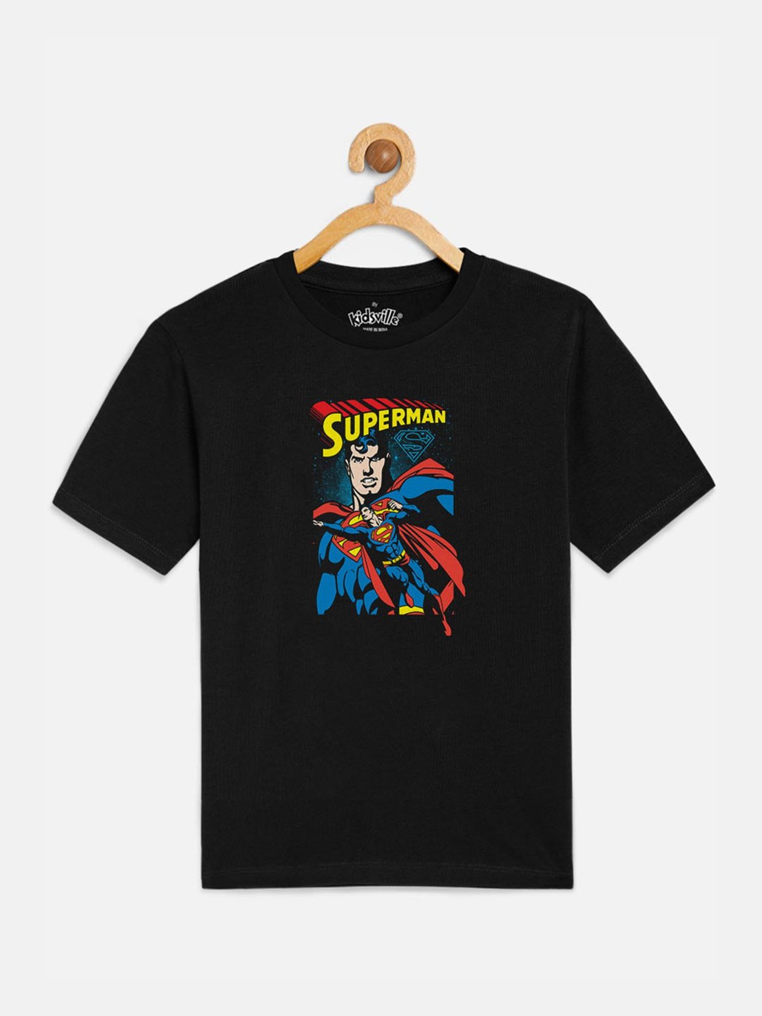 Buy The Souled Store Red Superman Logo T-Shirt for Men's Online @ Tata CLiQ