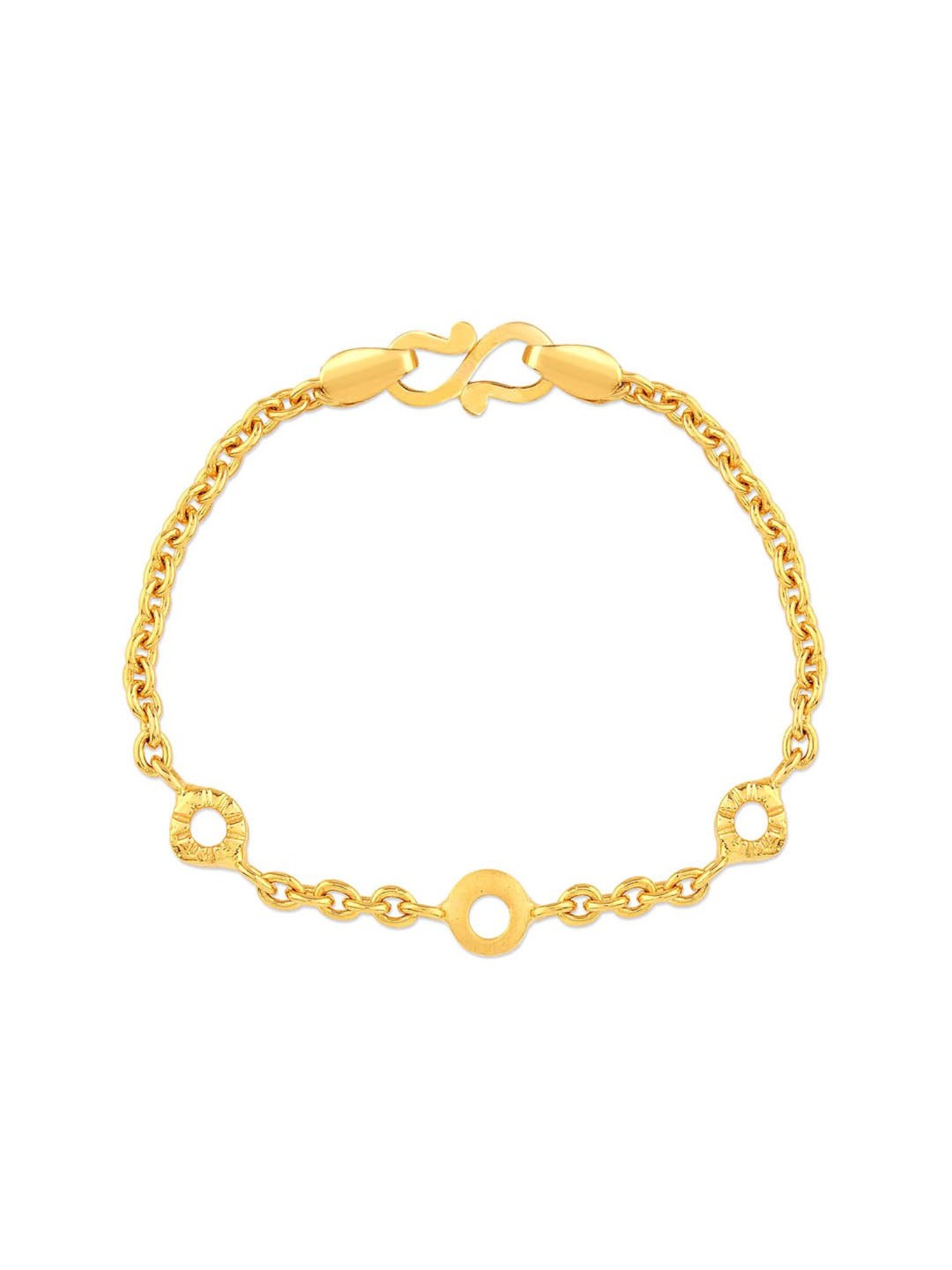 Buy Shimmering Gold Bracelet At Best Price | Karuri Jewellers