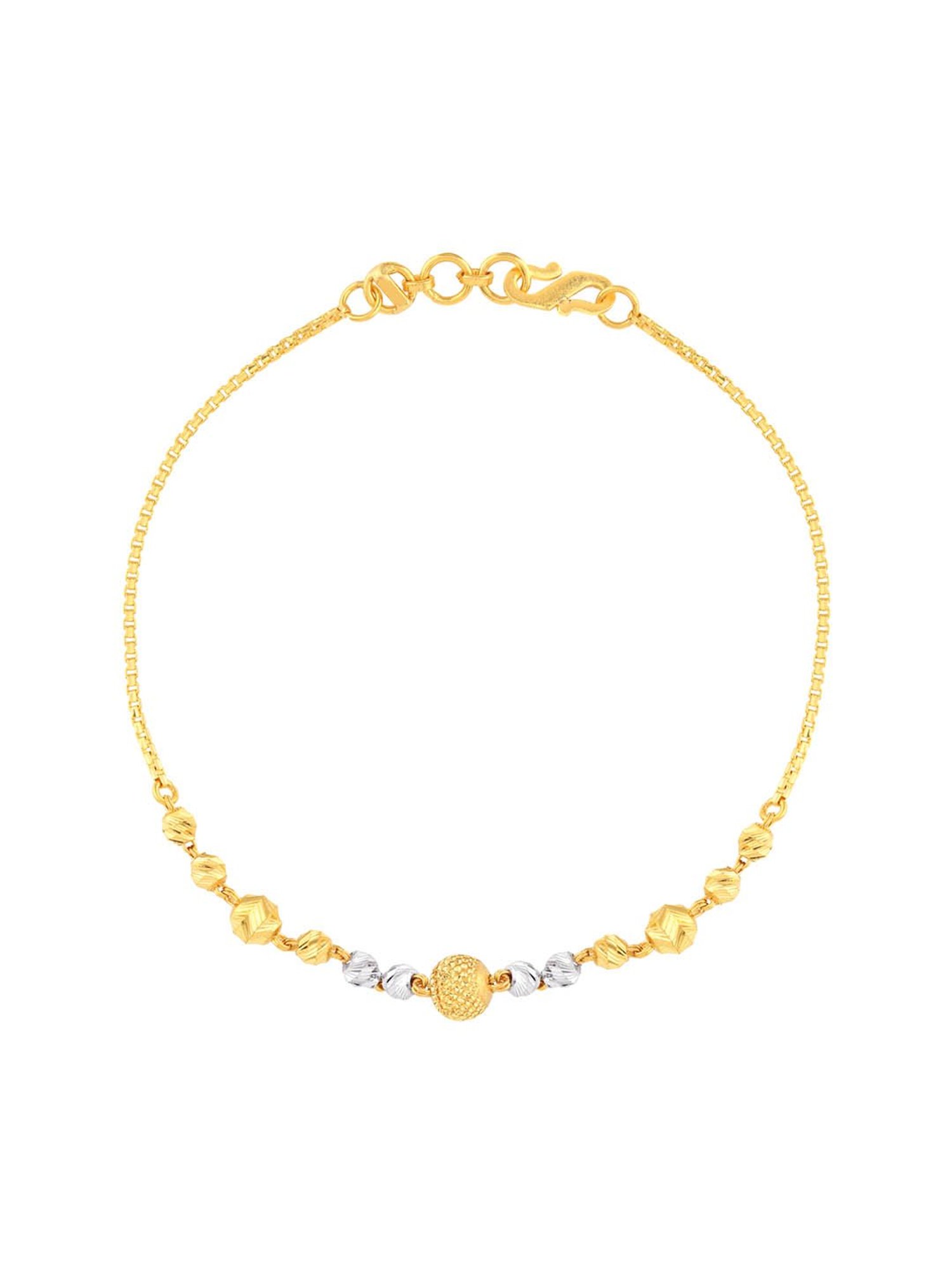 Buy MALABAR GOLD AND DIAMONDS Womens Gold Bracelet BRNOCAPCA001 | Shoppers  Stop