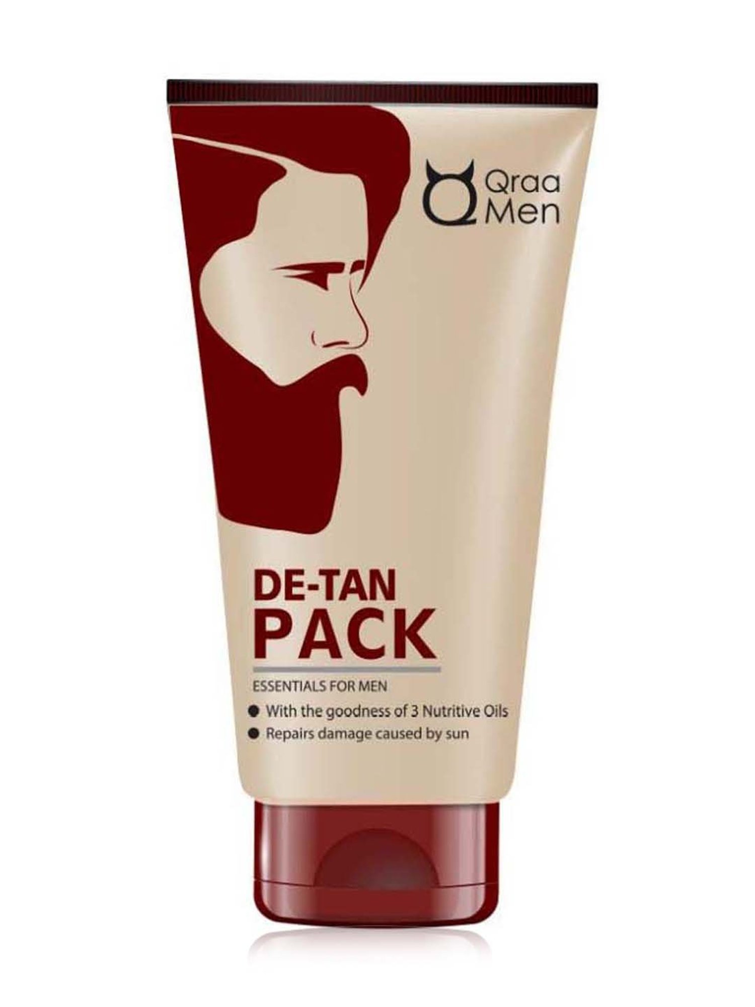 de tan face pack for men